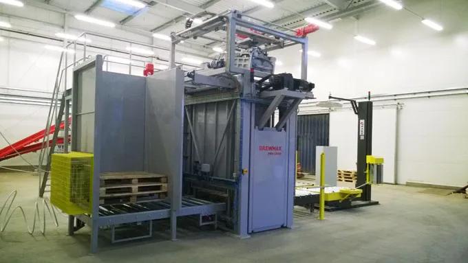 Magazynek palet Drewmax z zapasem pustych palet drewnianych