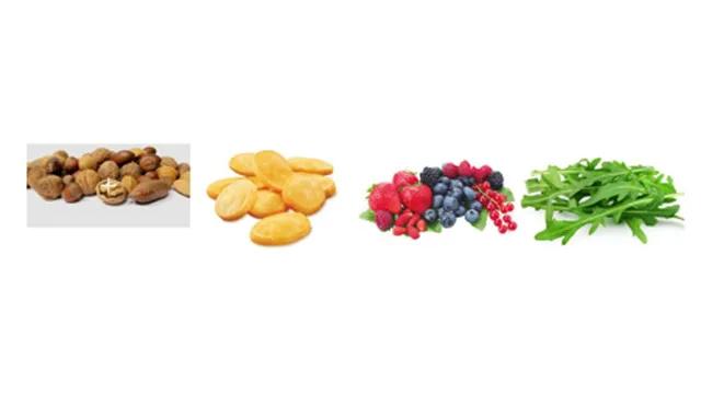Orzechy, ziemniaki, owoce jagodowe i rukola – produkty ważone na VBR30