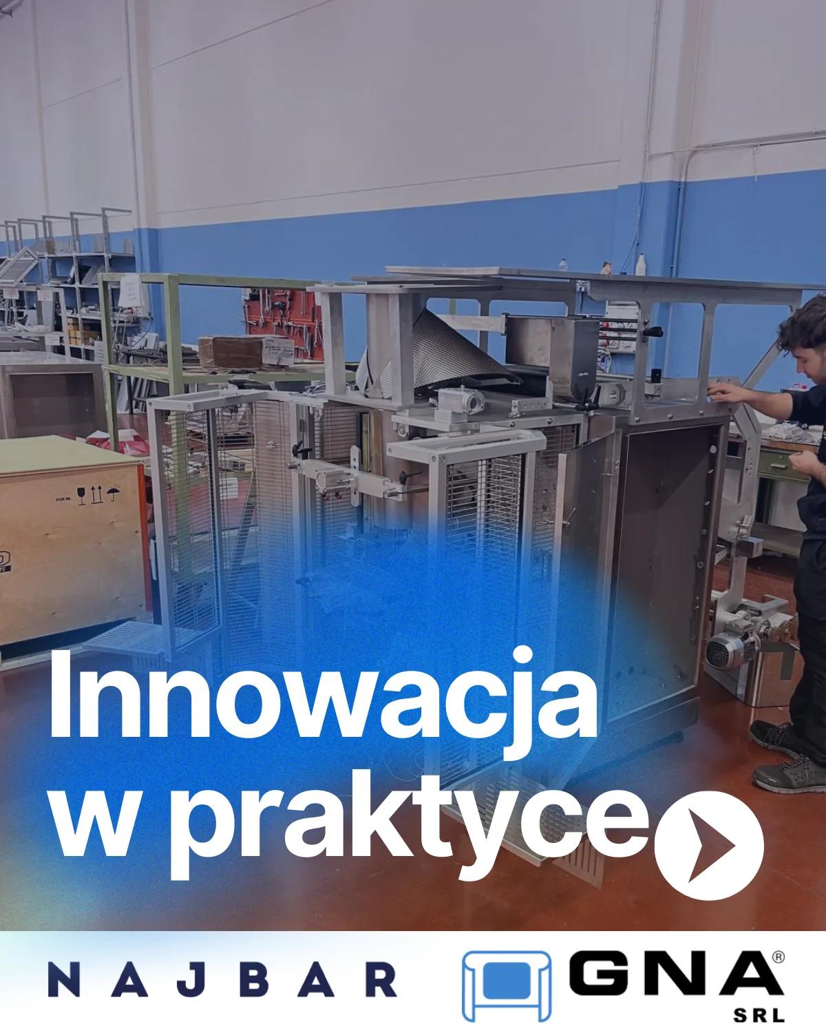 Linia pakująca GNA Srl – efekty współpracy z F.H. Najbar