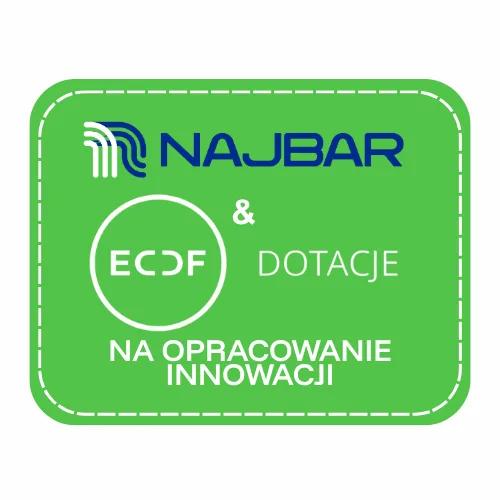 Grafika Najbar i ECDF: dotacje na opracowanie innowacji