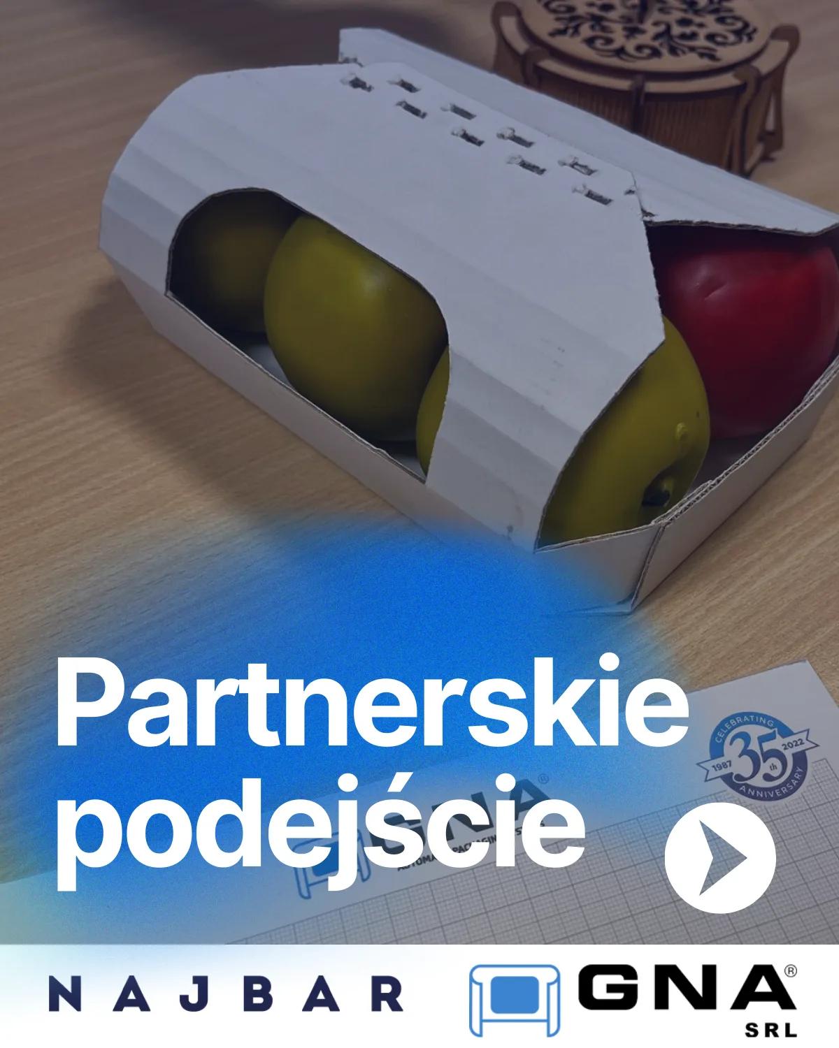 Maszyna pakująca GNA Srl we wdrożeniu u klienta