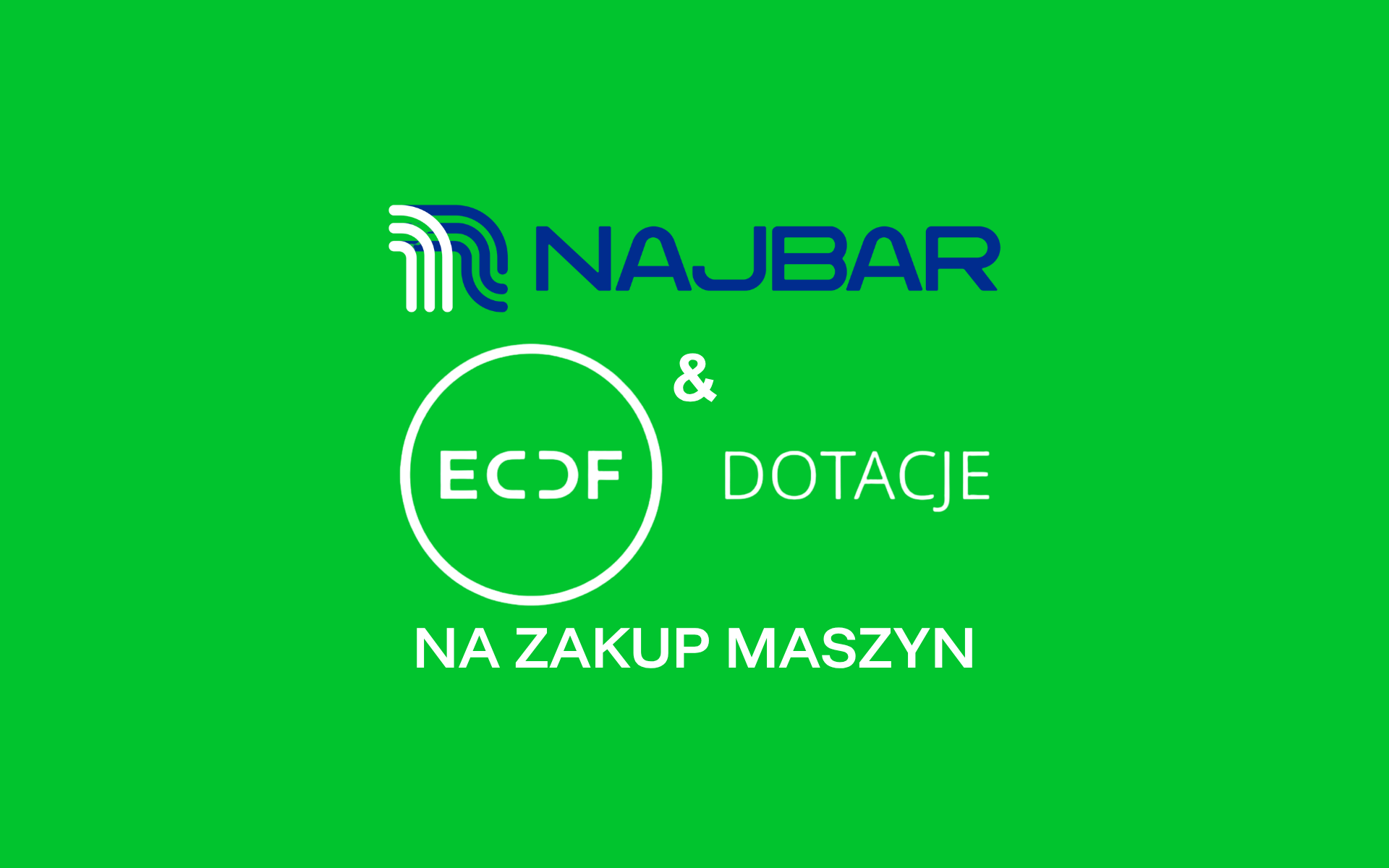 Grafika Najbar i ECDF: dotacje na zakup maszyn