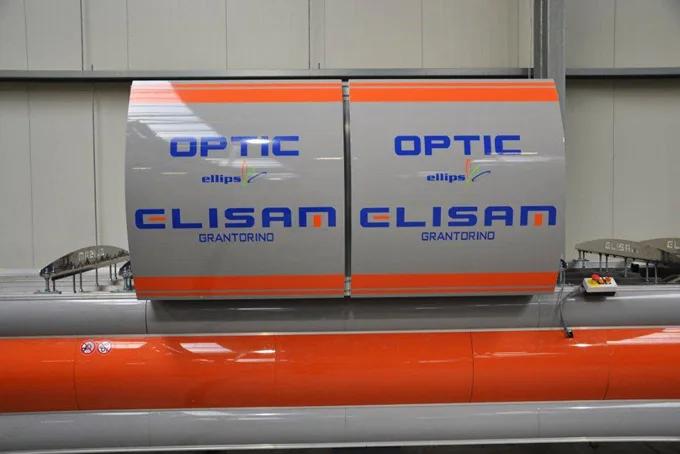 Moduły kamer optycznych Optic Ellips na linii sortowniczej Clisam