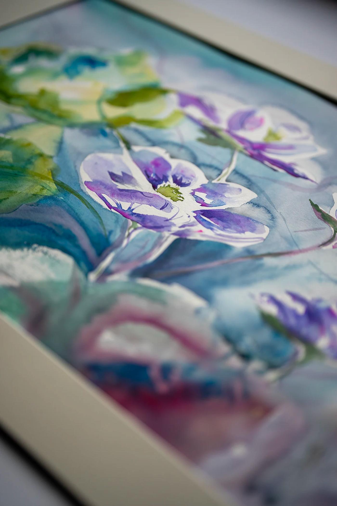 Dream – Aquarell von Margareta Maletska, Kollektion Von Neuanfängen