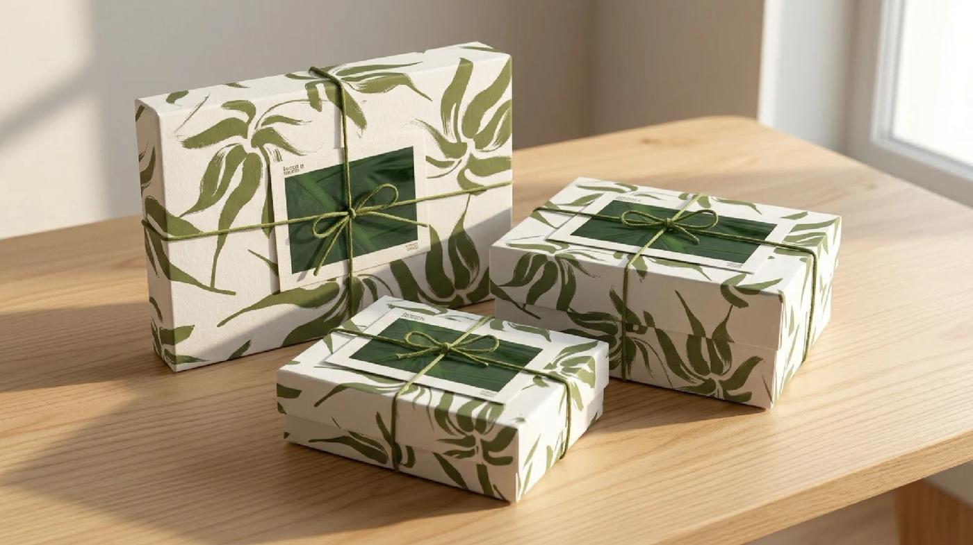Packaging Design für Hanftextilien – Design von Margareta Maletska