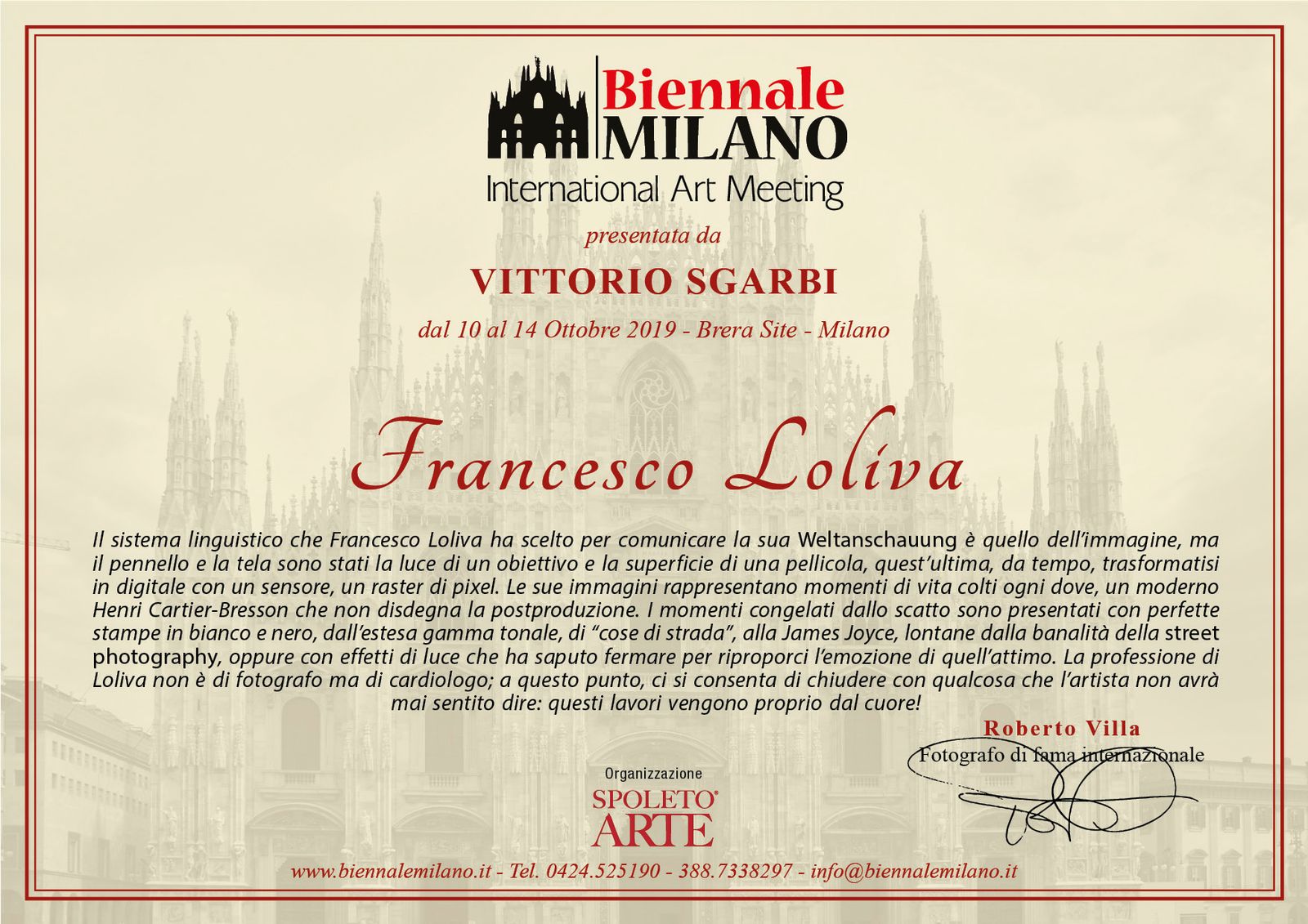 BIENNALE MILANO 2019 — fotografia 6 di Francesco Loliva