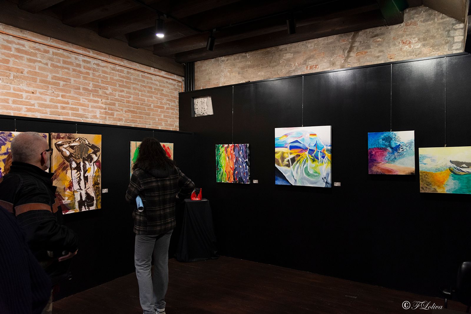 "PROTAGONISTI" Galleria San Vidal - VENEZIA 16 febbraio 2019 — fotografia 9 di Francesco Loliva