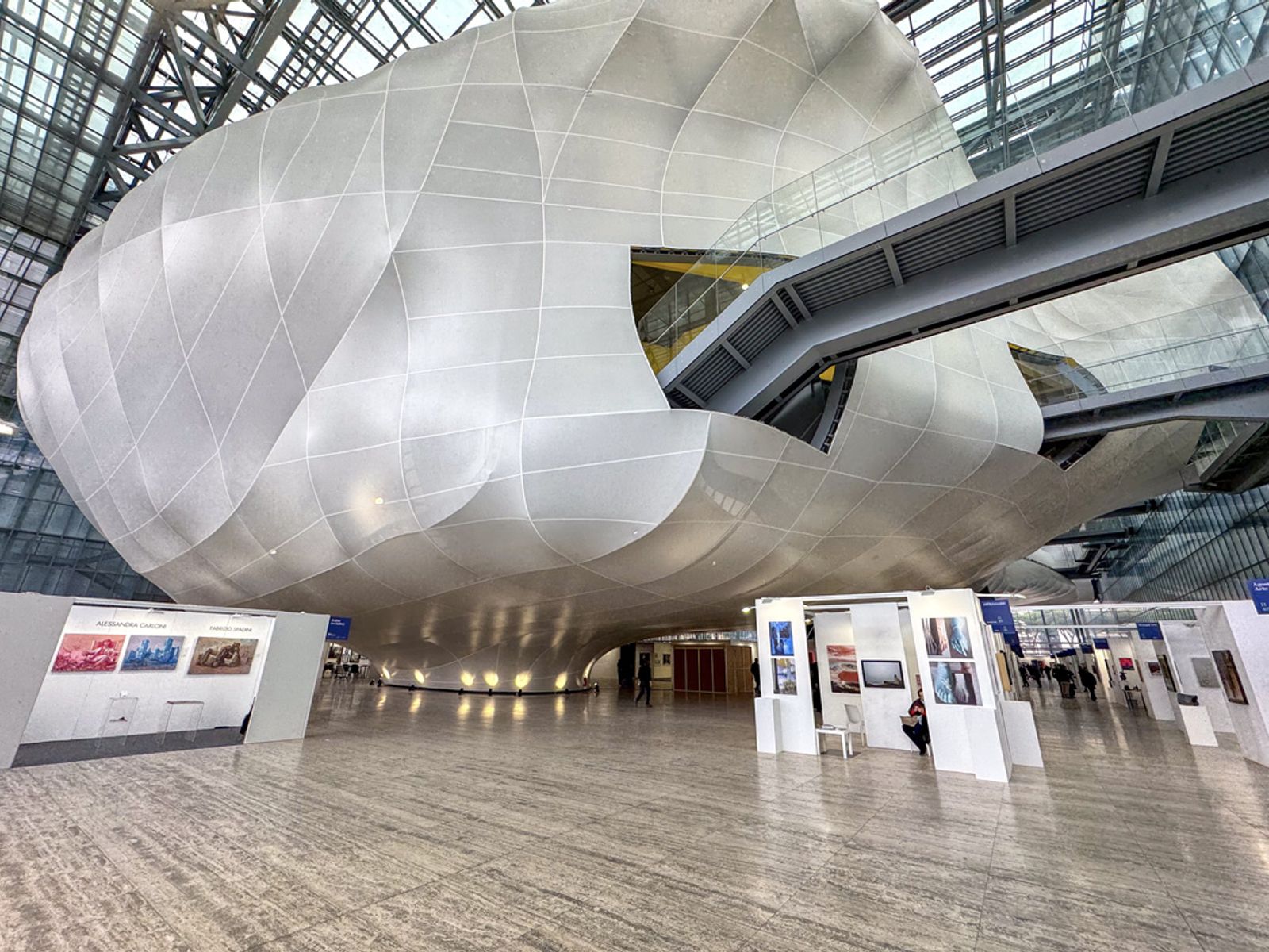 RomaArte in Nuvola-Fiera nazionale e internazionale di arte moderna e contemporanea — fotografia 4 di Francesco Loliva