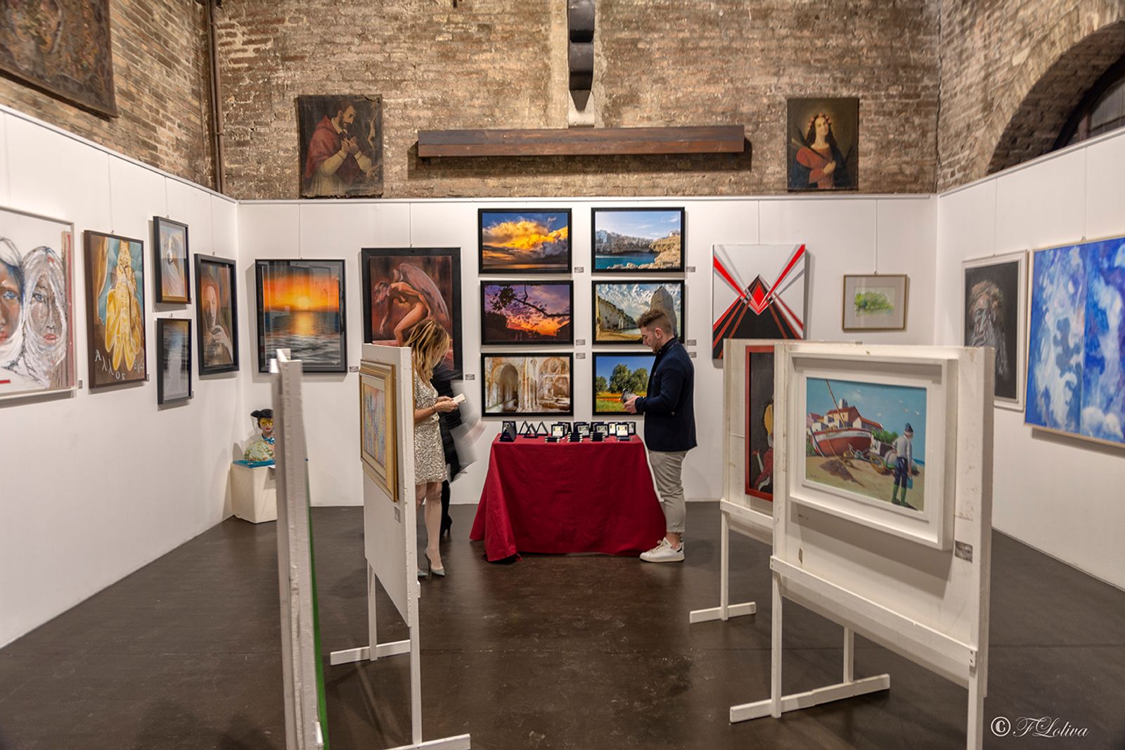 "PROTAGONISTI" Galleria San Vidal - VENEZIA 16 febbraio 2019 — fotografia 6 di Francesco Loliva