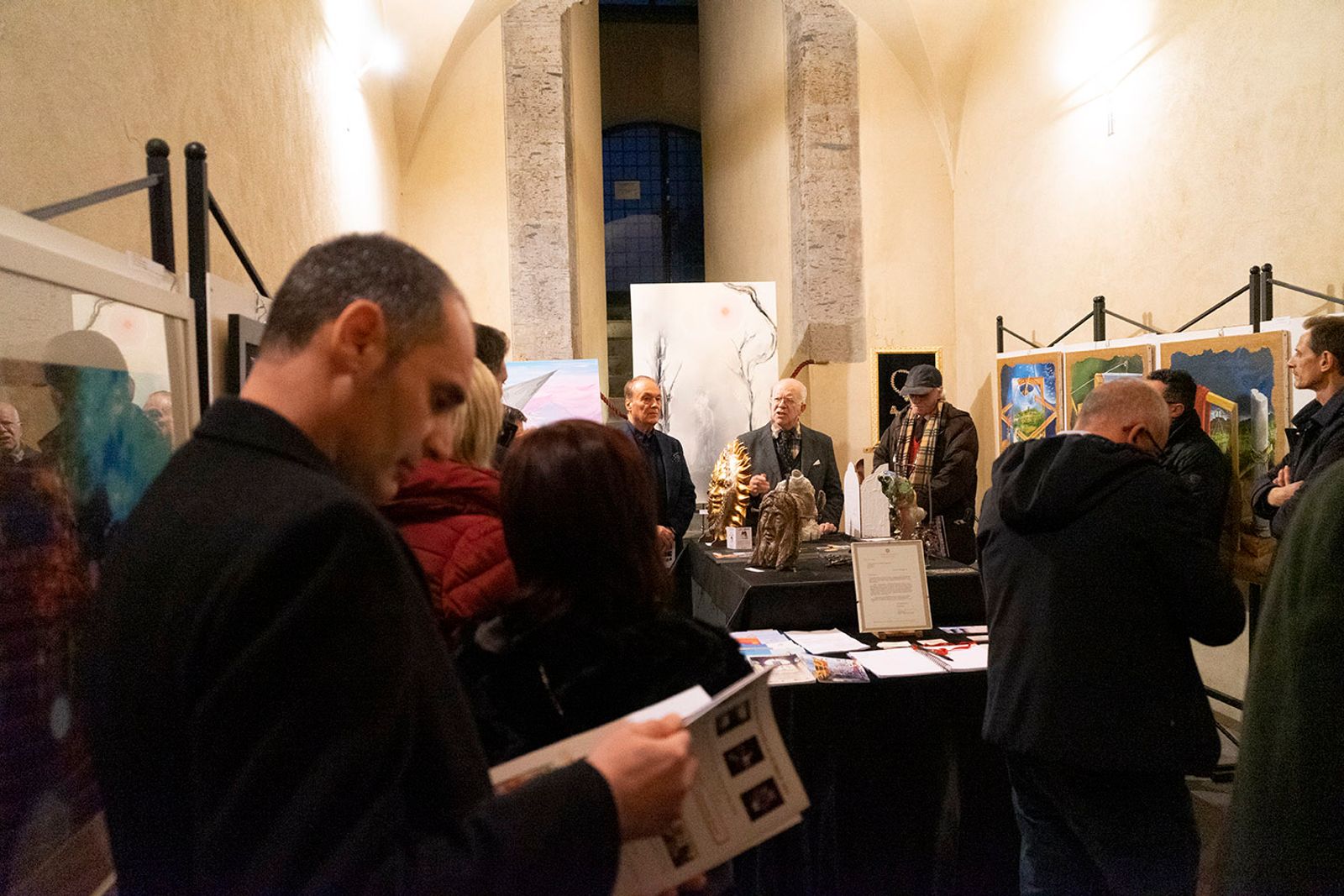 REALTA' INTERIORI NELL'ARTE CONTEMPORANEA - Castel Nuovo di Napoli Dal 4 al 12 gennaio 2020 — fotografia 13 di Francesco Loliva