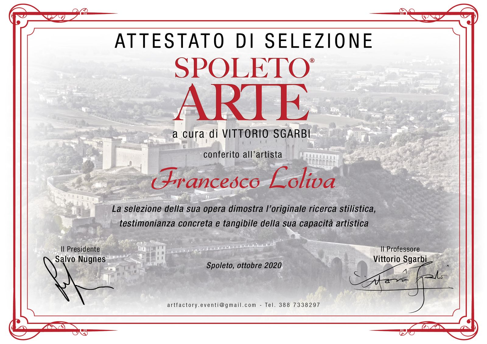 SPOLETO ARTE - 18 OTTOBRE 2020 — fotografia 10 di Francesco Loliva