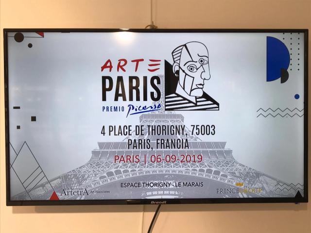 Arte Paris 2019 Premio Picasso 6/8 Settembre