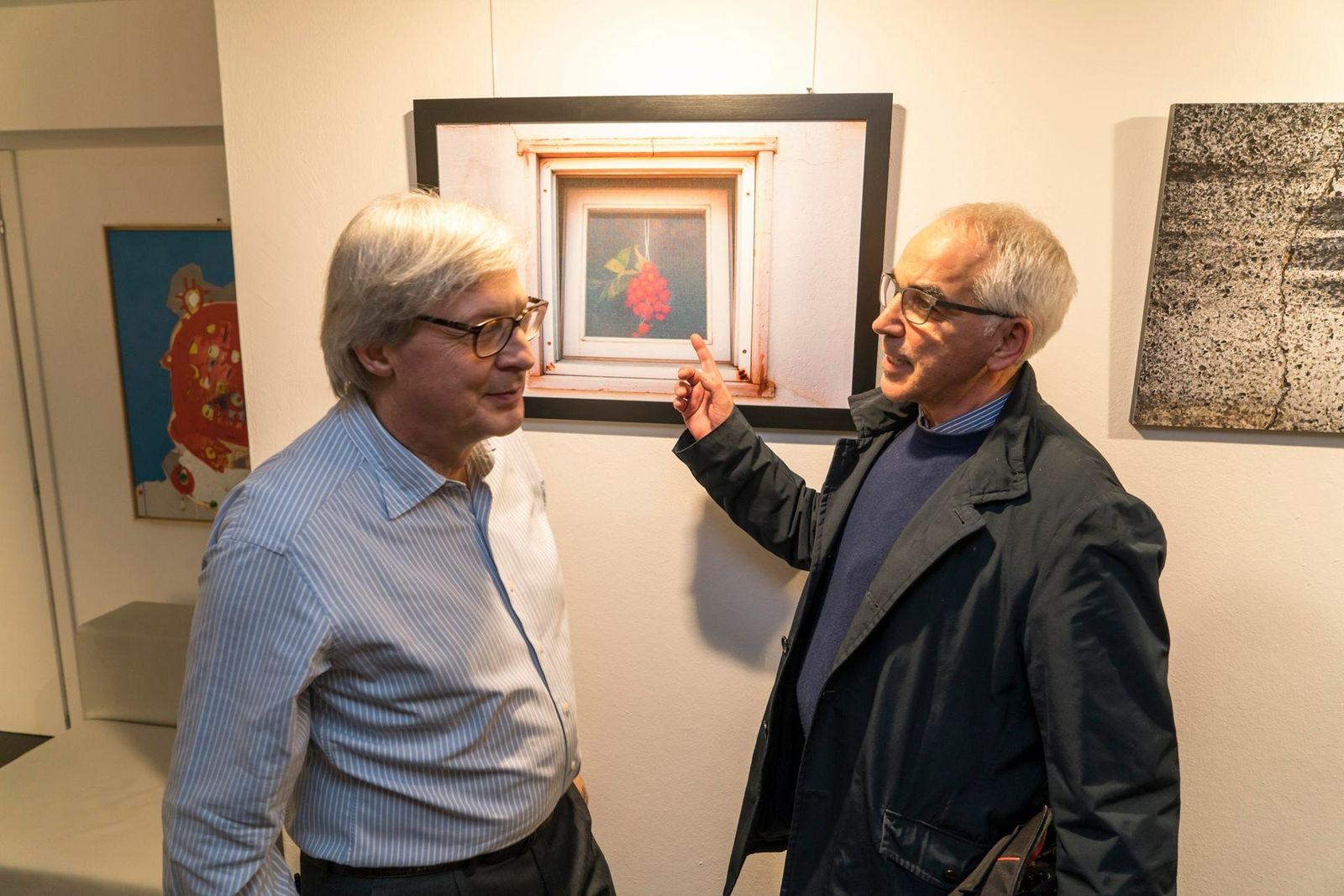 Con il Prof. Vittorio Sgarbi