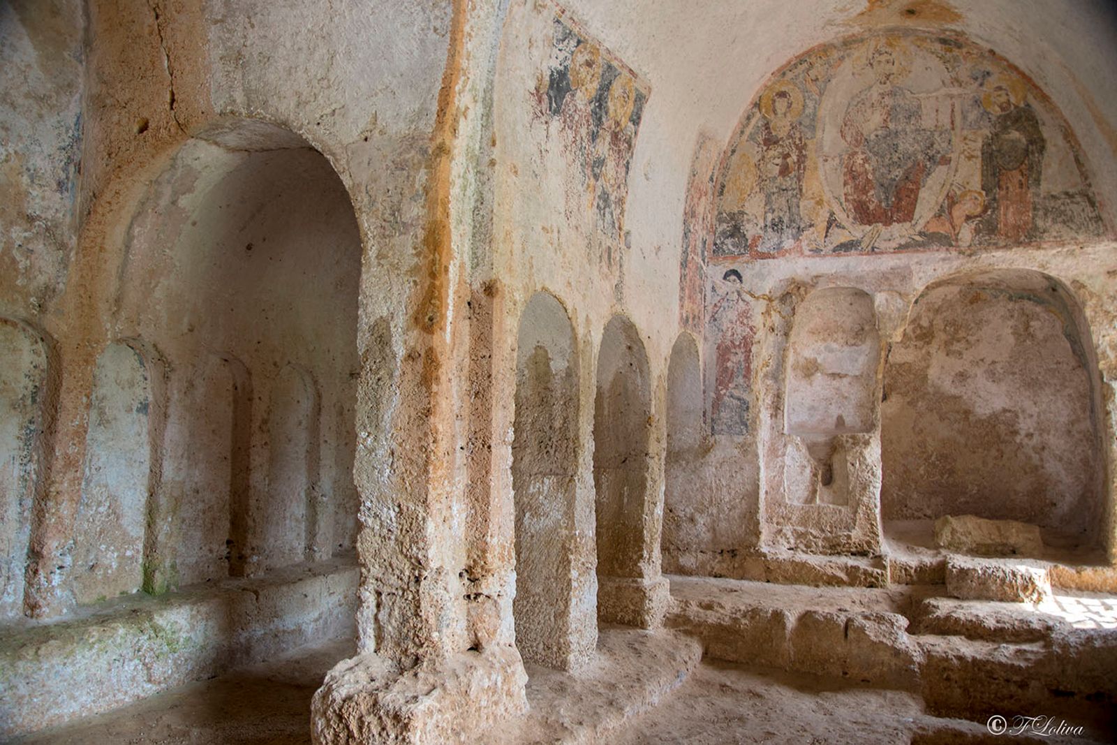 LAMA D'ANTICO CHIESA RUPESTRE - FASANO OPERA ESPOSTA A BERGA- VENEZIA- CASERTA