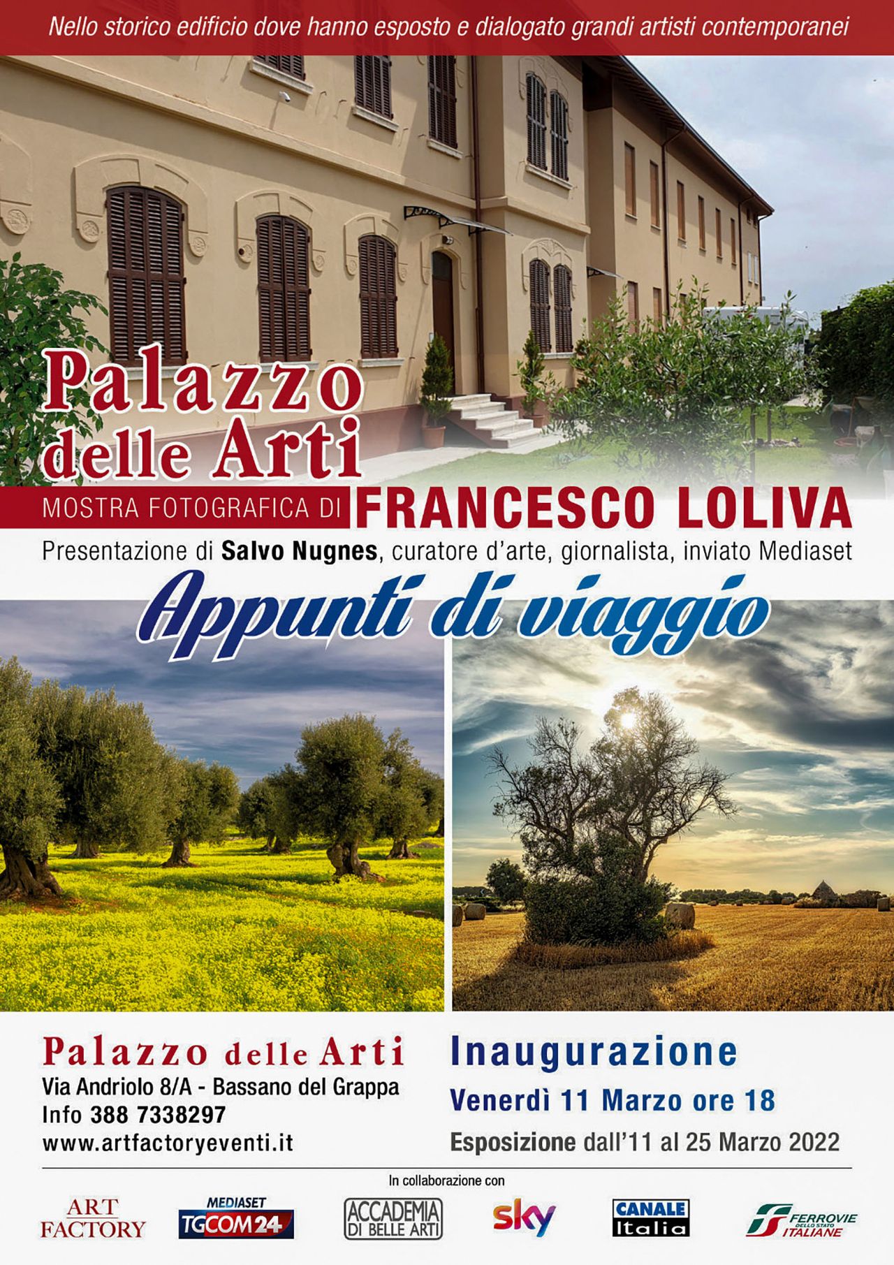 APPUNTI DI VIAGGIO - BASSANO DEL GRAPPA 11-25 MARZO 2022