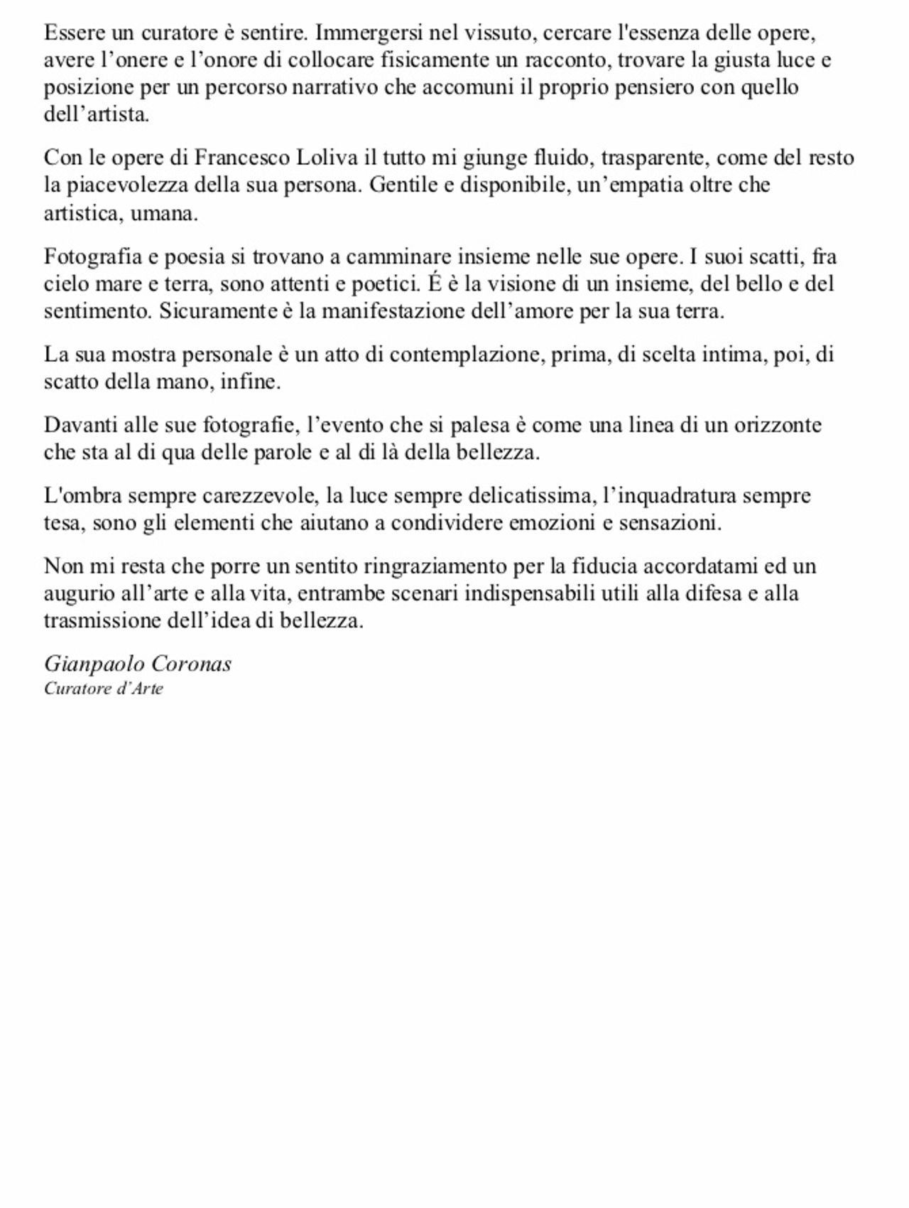 GIANPAOLO CORONAS