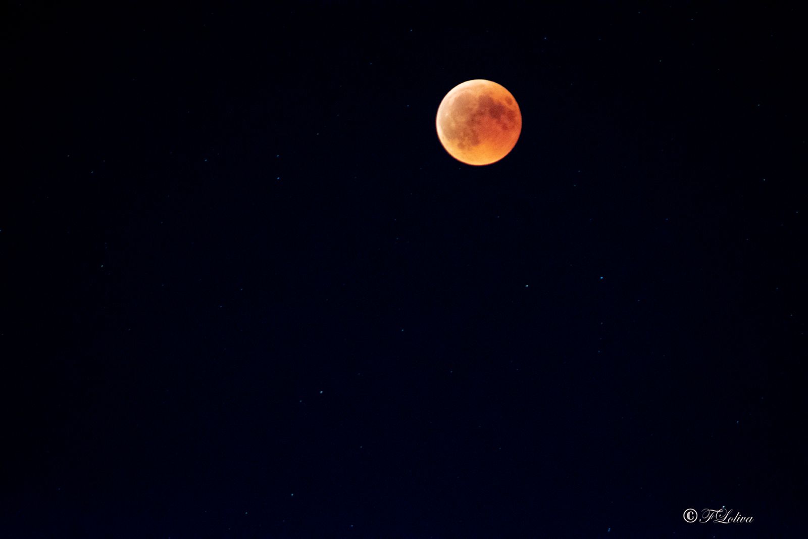 Eclissi totale di luna — fotografia 7 di Francesco Loliva