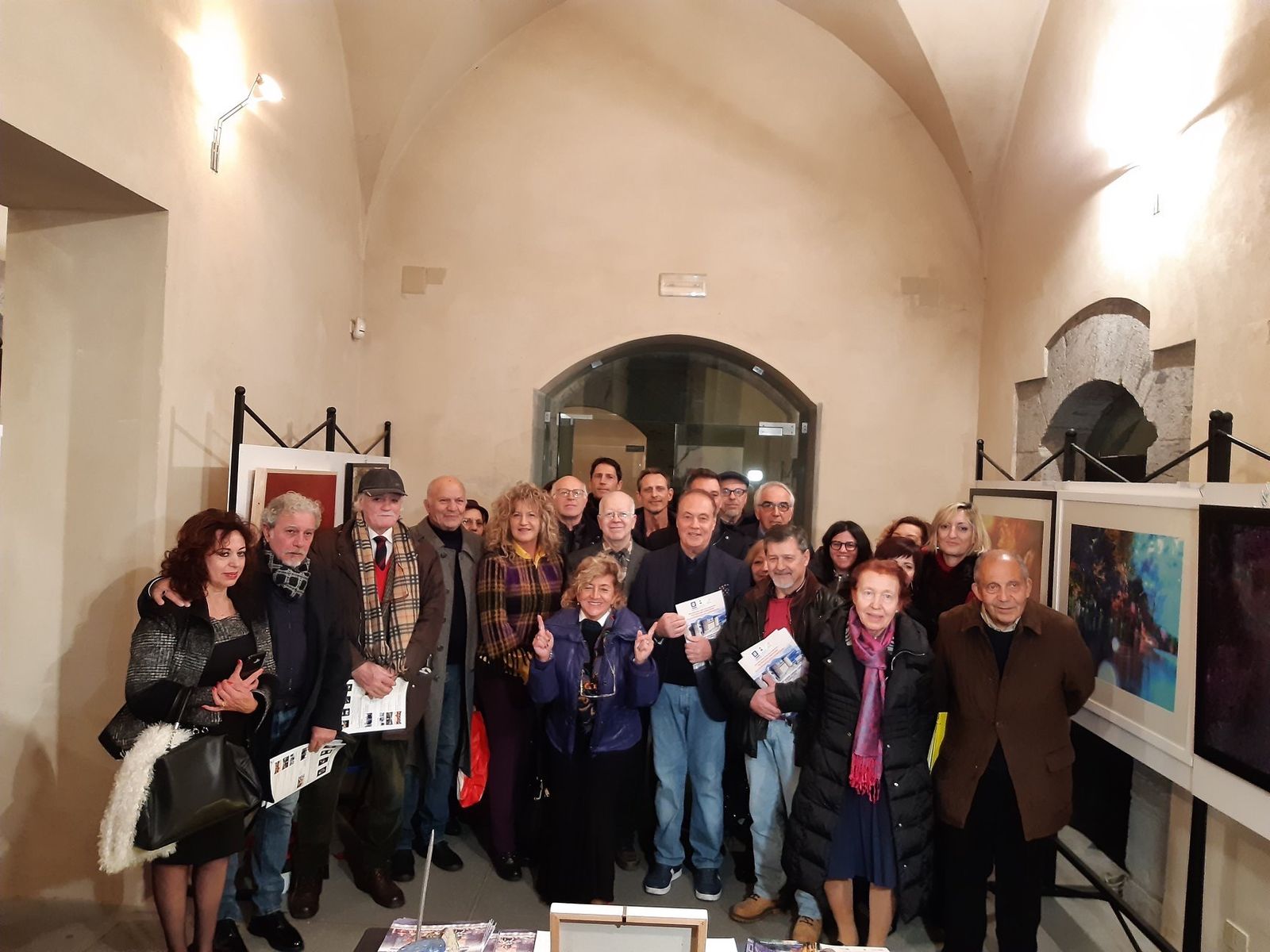 REALTA' INTERIORI NELL'ARTE CONTEMPORANEA - Castel Nuovo di Napoli Dal 4 al 12 gennaio 2020 — fotografia 15 di Francesco Loliva