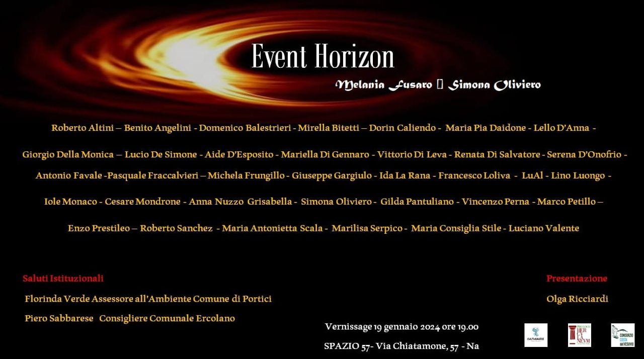EVENT HORIZON - NAPOLI 19 GENNAIO 2024