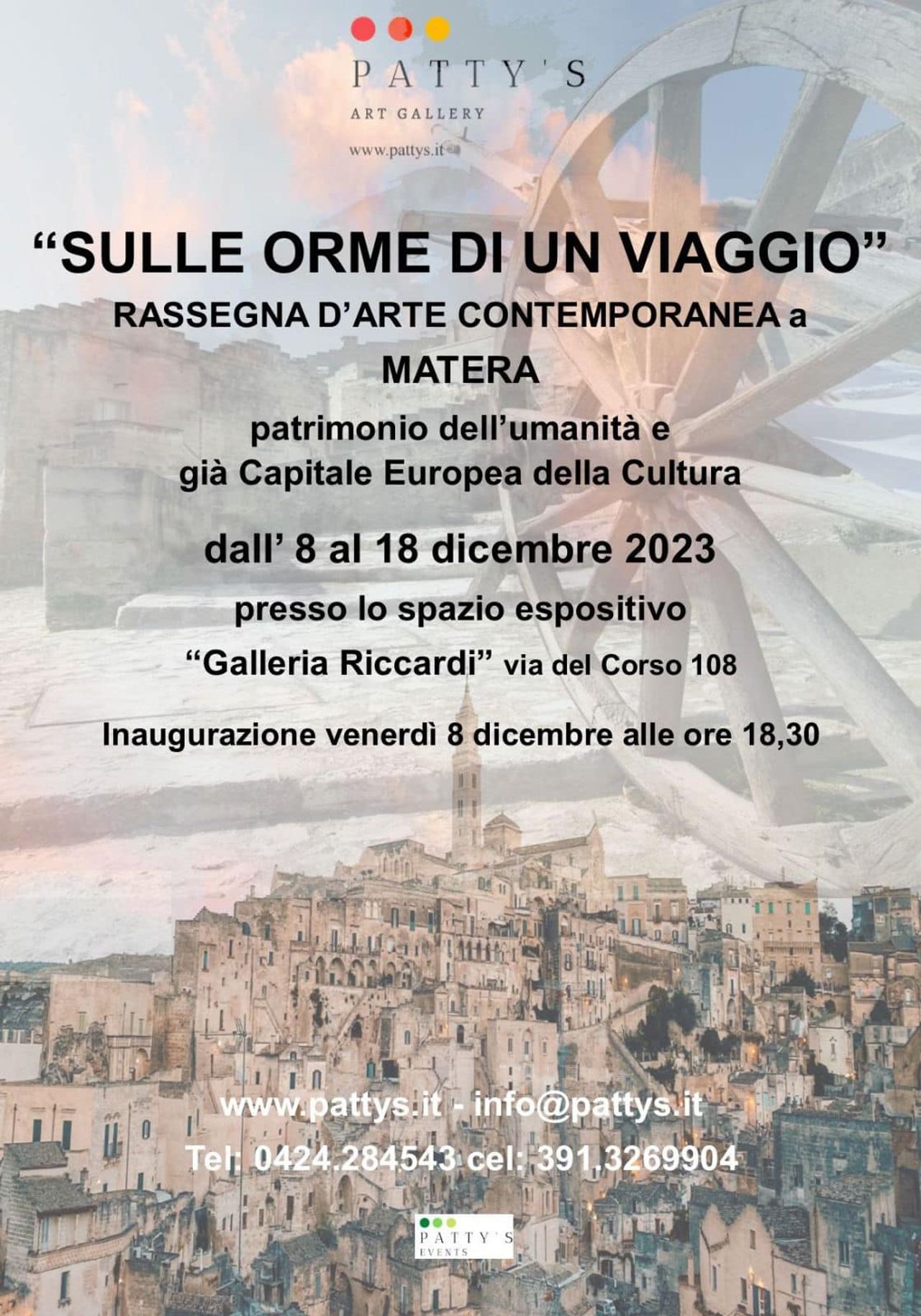 SULLE ORME DI UN VIAGGIO - 8 DICEMBRE 2023 MATERA