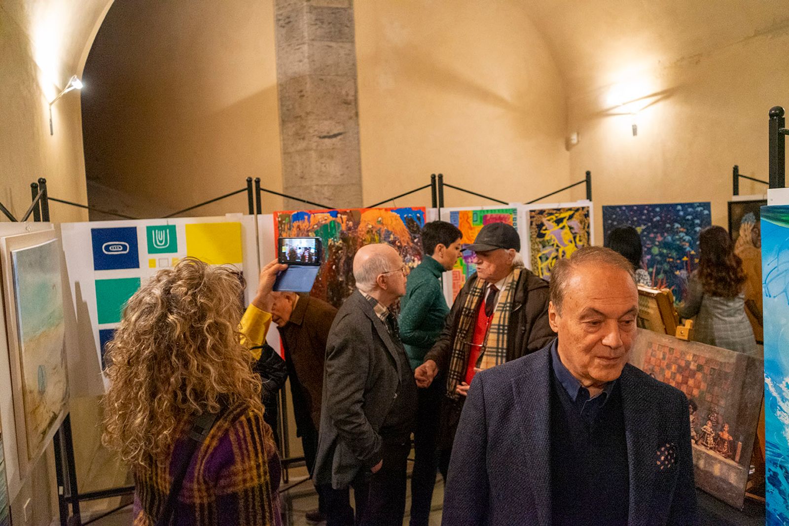 REALTA' INTERIORI NELL'ARTE CONTEMPORANEA - Castel Nuovo di Napoli Dal 4 al 12 gennaio 2020 — fotografia 10 di Francesco Loliva