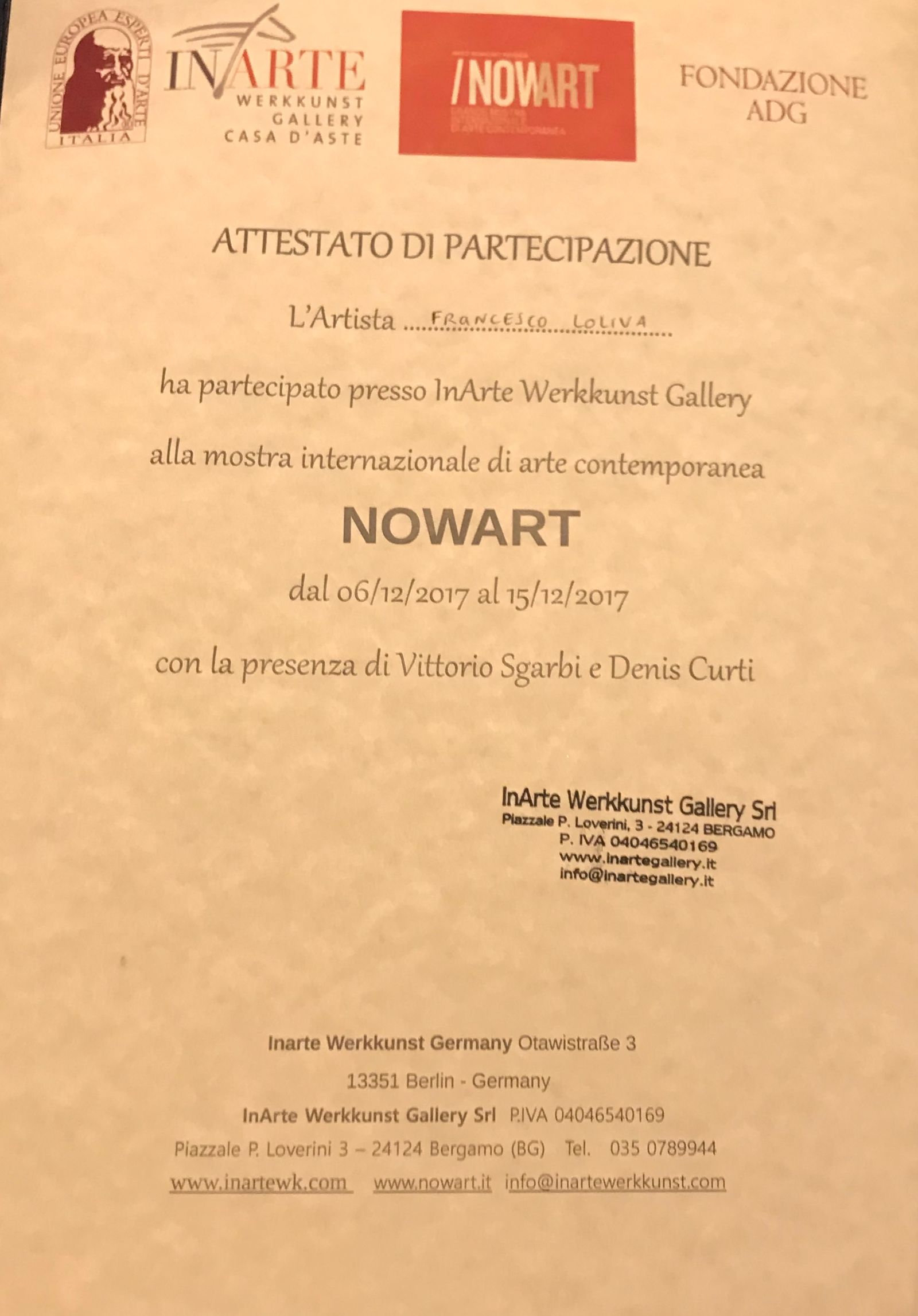 NOWART BERGAMO dicembre 2017 — fotografia 22 di Francesco Loliva