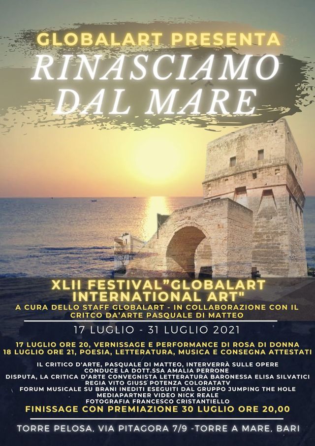 RINASCIAMO DAL MARE - TORRE A MARE BARI 17 LUGLIO 2021