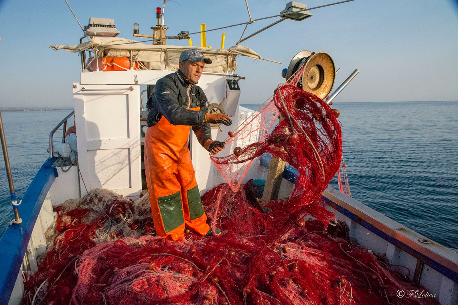 SAVELLETRI - LA PESCA CON LE RETI — fotografia 30 di Francesco Loliva