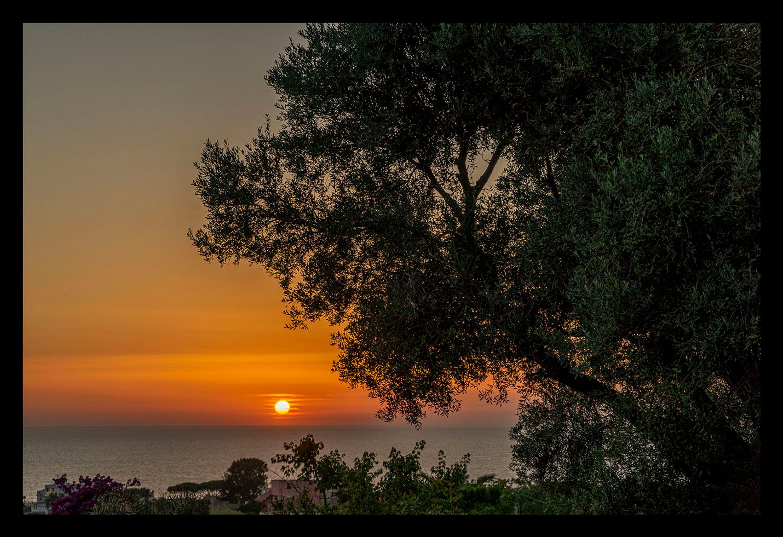 TRAMONTO ISCHITANO#12 Opera esposta ad Ascoli Piceno-Galleria Margutta, Roma- MILANO ART GALLERY