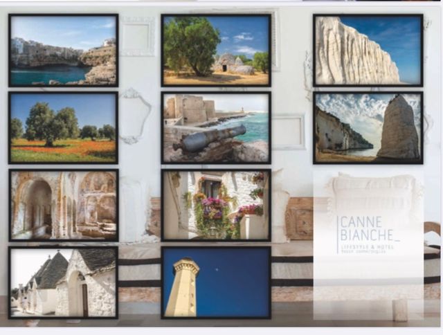 SCORCI DI PUGLIA - GRAND HOTEL " CANNE BIANCHE" Torrecanne di fasano