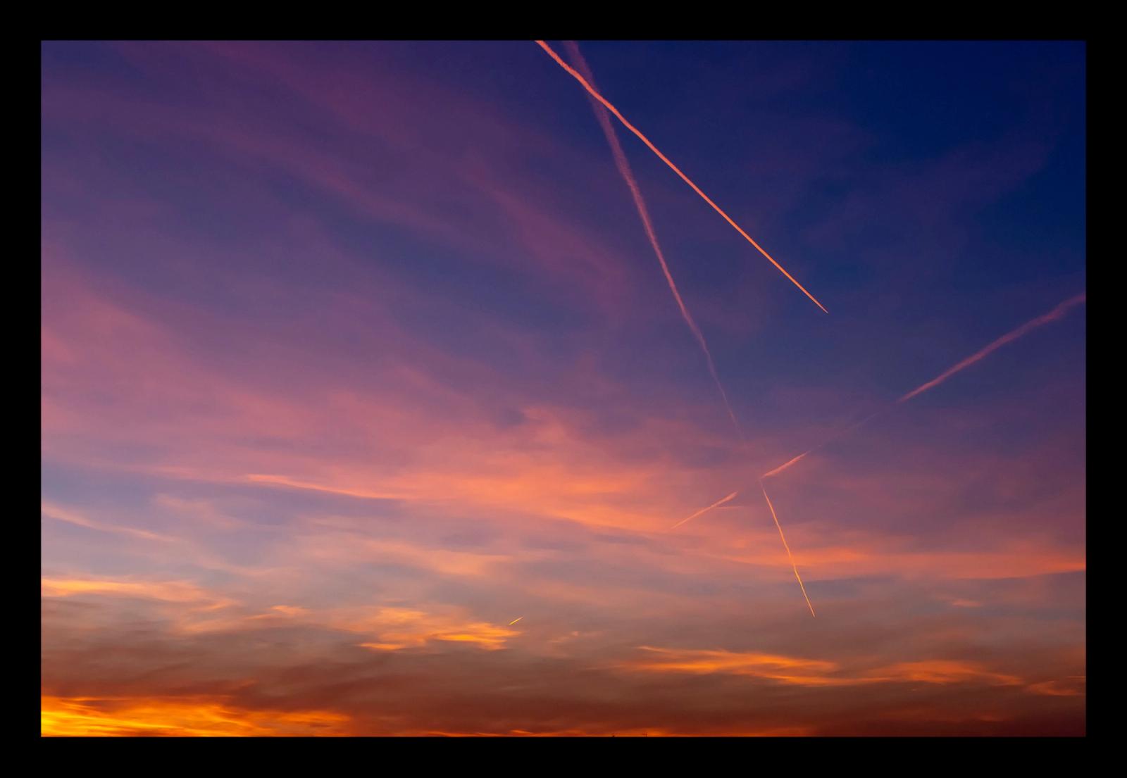SCIE AL TRAMONTO OPERA ESPOSTA A CASERTA -IESOLO - MILANO -ISCHIA