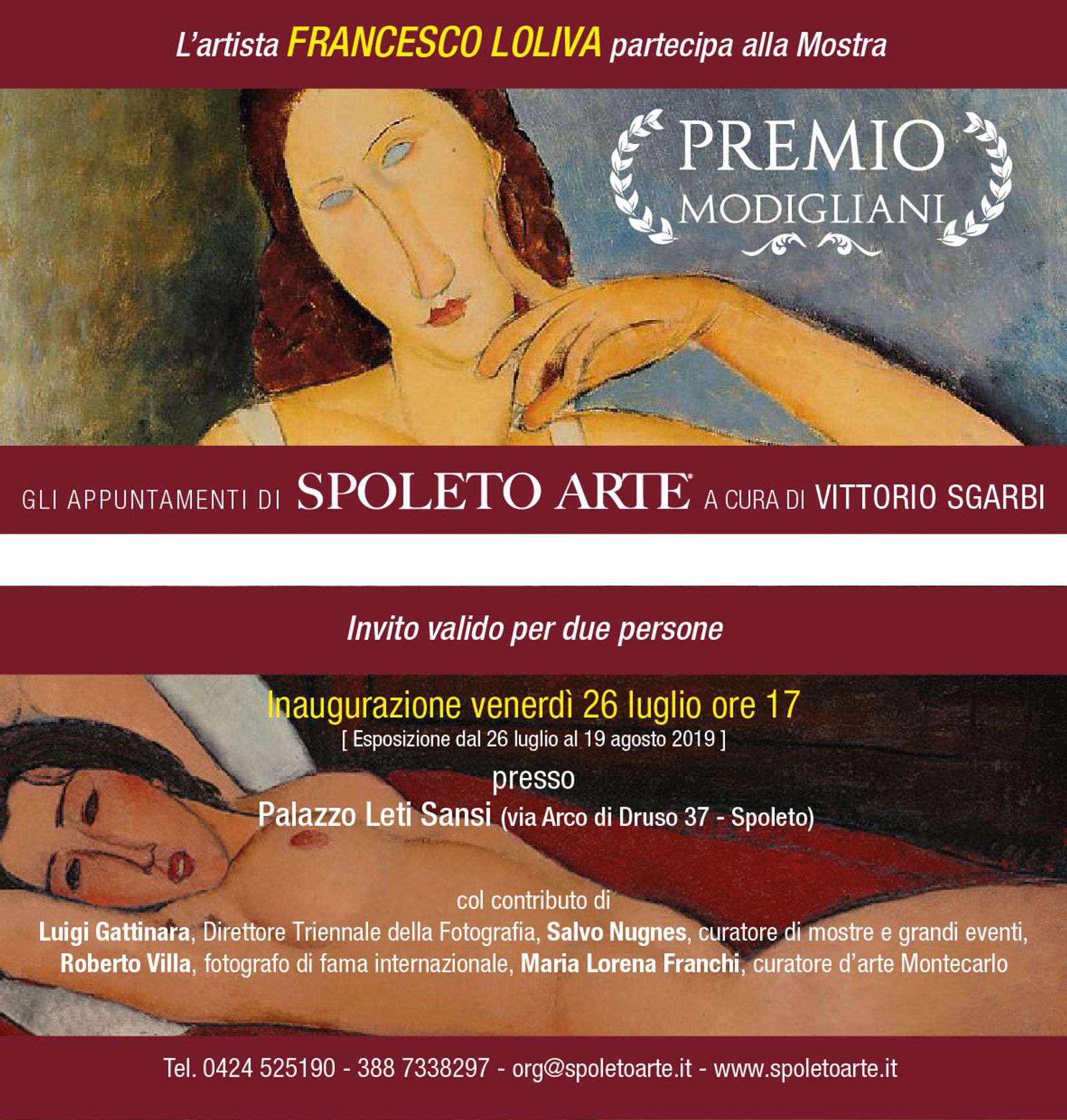PREMIO MODIGLIANI -SPOLETO ARTE 26 LUGLIO 2019 — fotografia 5 di Francesco Loliva