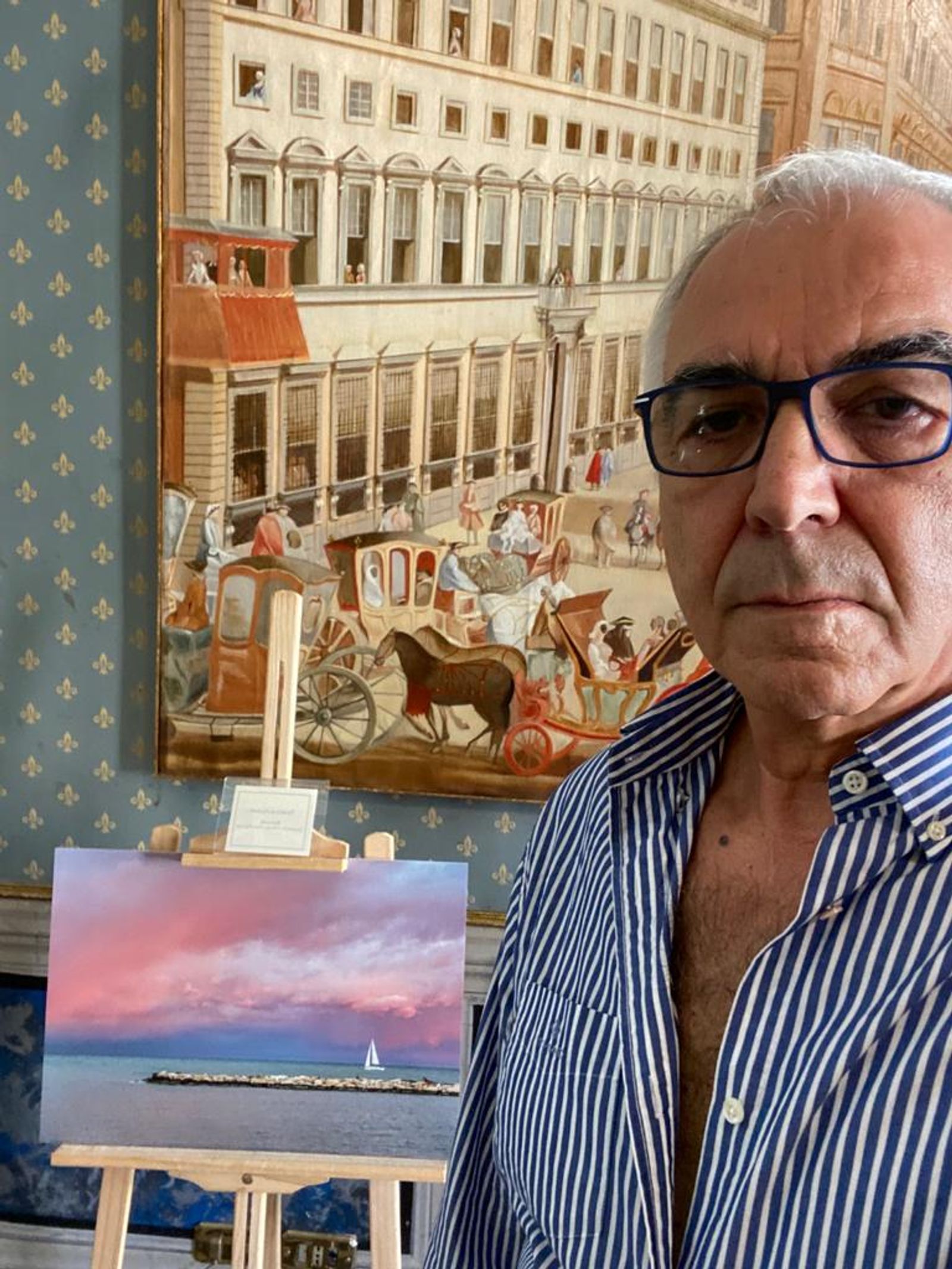 "IMMAGINI E PAROLE " PALAZZO FERRAJOLI ROMA 19 settembre 2022 — fotografia 5 di Francesco Loliva
