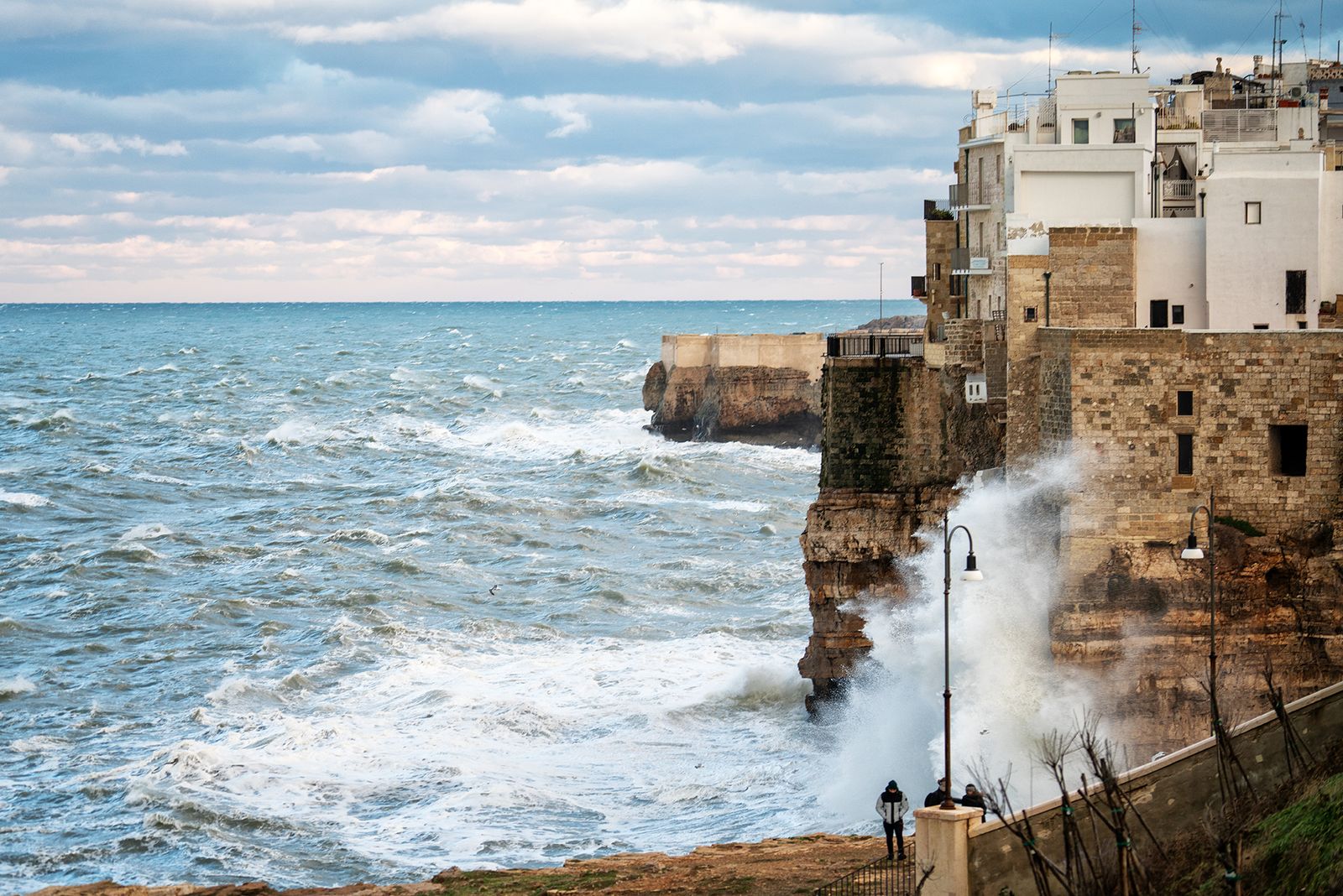 BURRASCA A POLIGNANO A MARE — fotografia 7 di Francesco Loliva