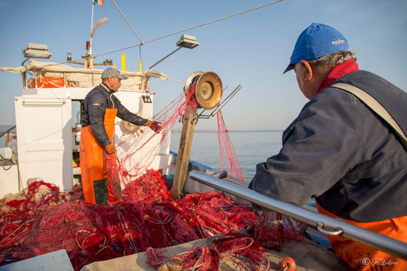SAVELLETRI - LA PESCA CON LE RETI — fotografia 39 di Francesco Loliva