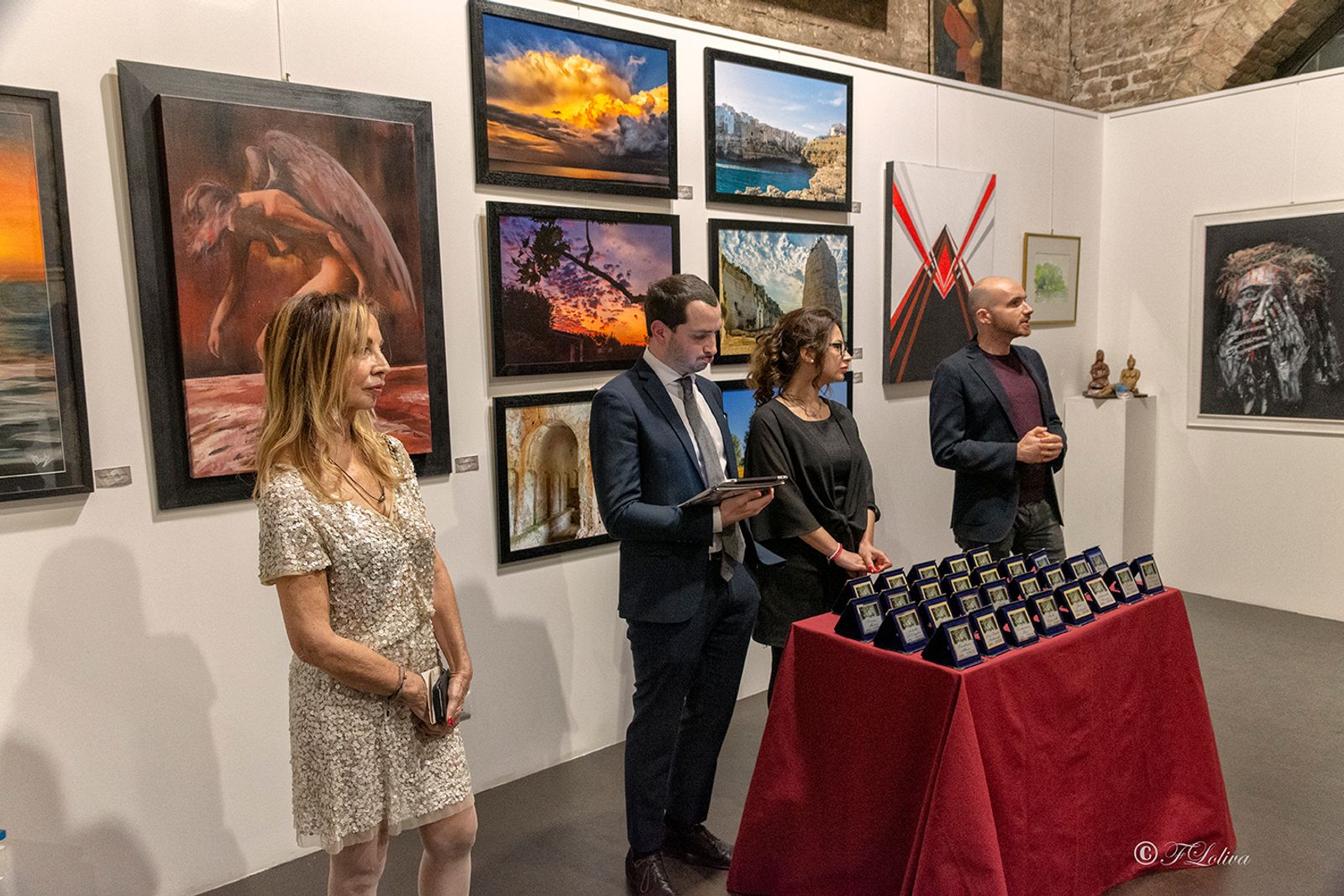 "PROTAGONISTI" Galleria San Vidal - VENEZIA 16 febbraio 2019 — fotografia 7 di Francesco Loliva