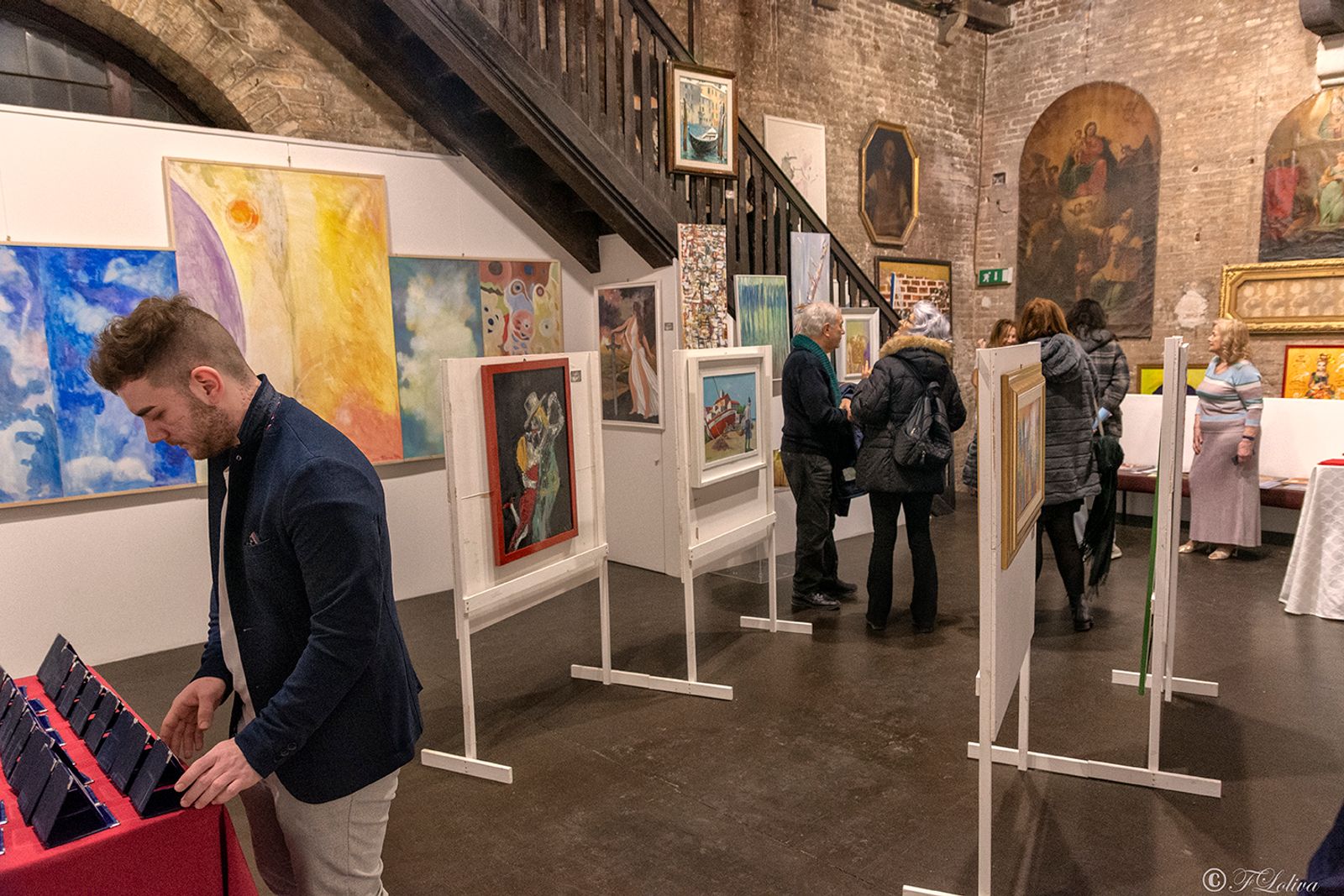 "PROTAGONISTI" Galleria San Vidal - VENEZIA 16 febbraio 2019 — fotografia 11 di Francesco Loliva