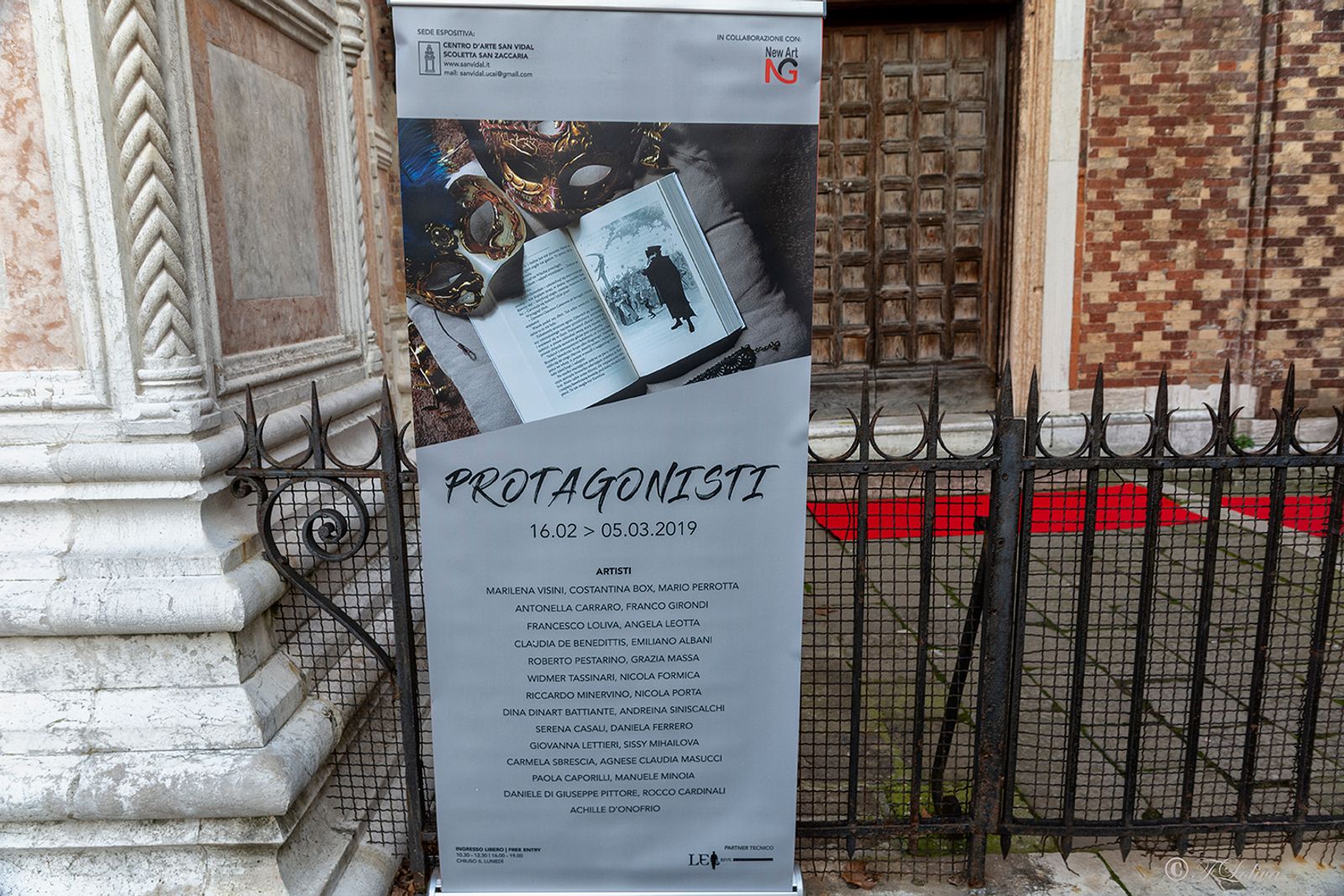 "PROTAGONISTI" Galleria San Vidal - VENEZIA 16 febbraio 2019 — fotografia 5 di Francesco Loliva