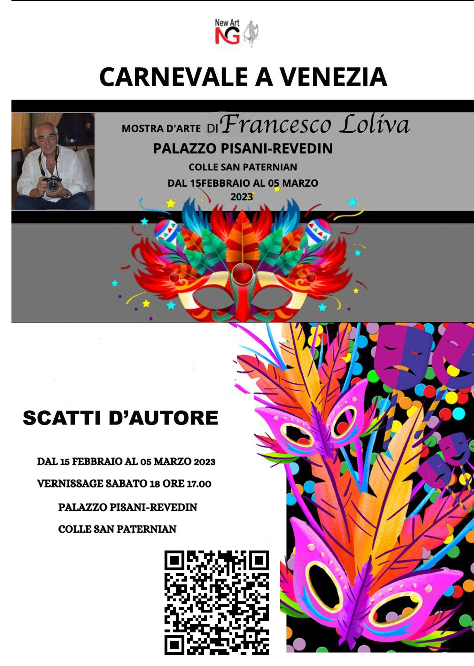 SCATTI D' AUTORE AL CARNEVALE DI VENEZIA -15/02-05/03/2023 — fotografia 1 di Francesco Loliva