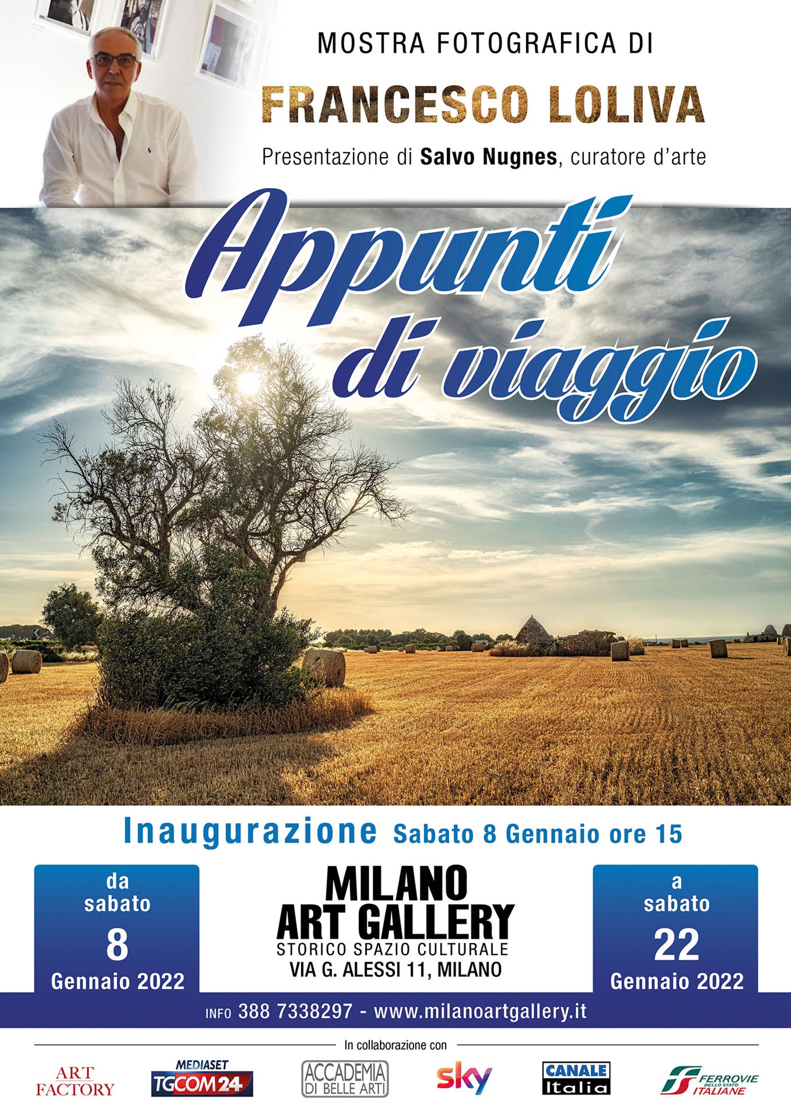 APPUNTI DI VIAGGIO - MILANO ART GALLERY - 8-23 GENNAIO 2022 — fotografia 1 di Francesco Loliva