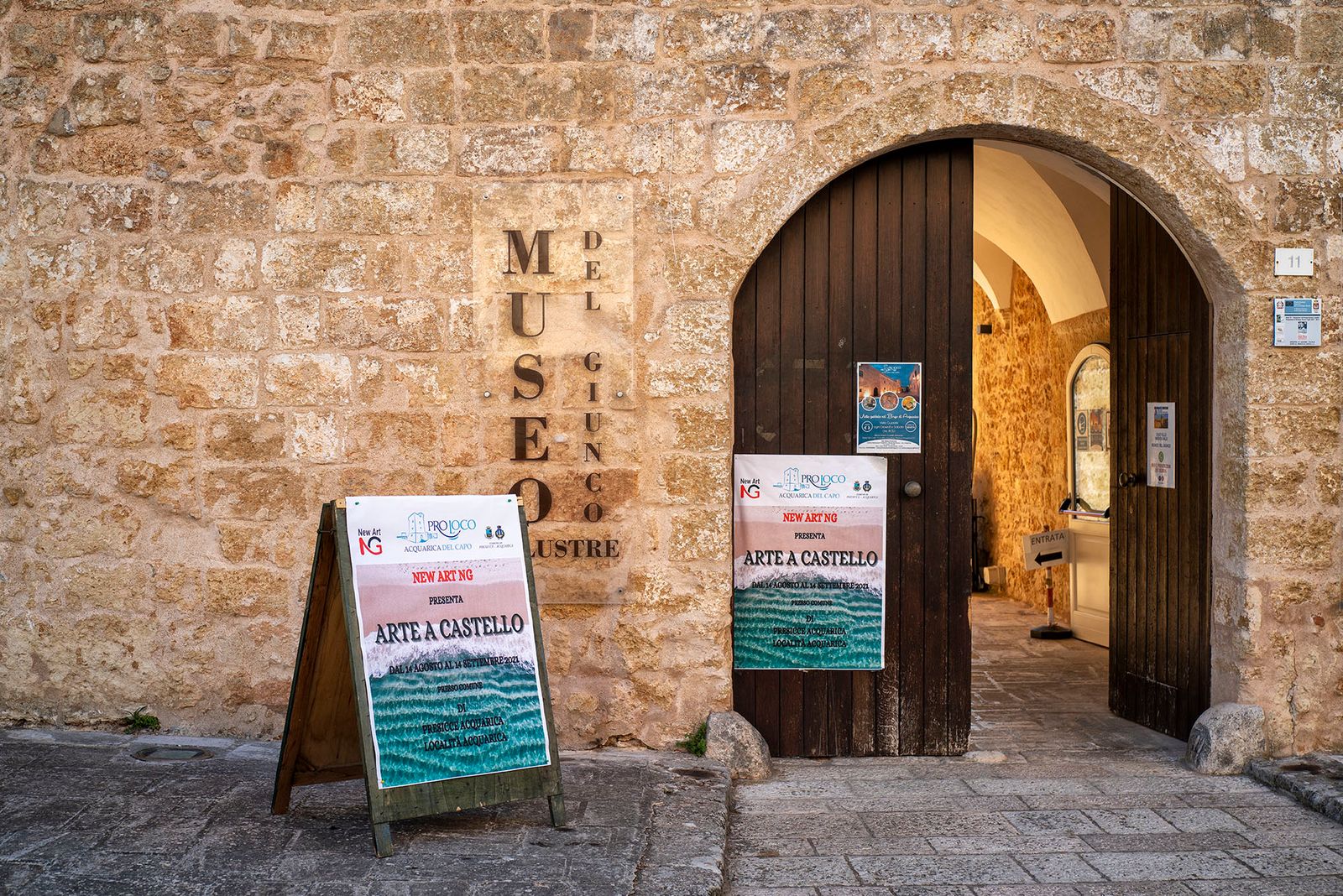 ARTE IN CASTELLO - Acquarica del Capo. 14 AGOSTO 2021 — fotografia 1 di Francesco Loliva