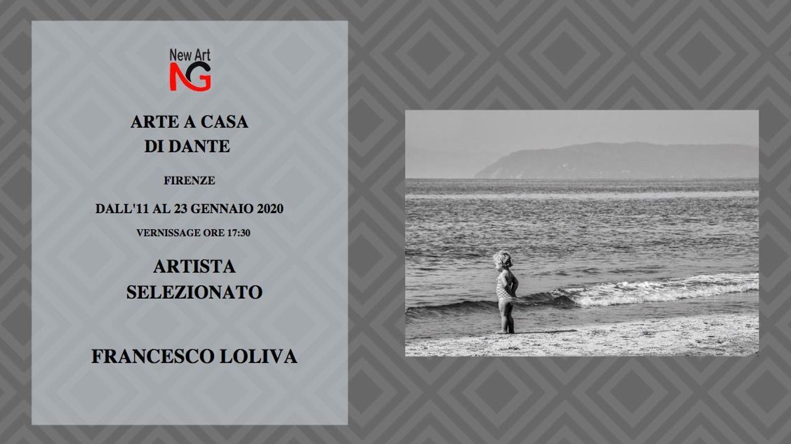 ARTE A CASA DI DANTE -FIRENZE 11-23 GENNAIO 2019 — fotografia 3 di Francesco Loliva