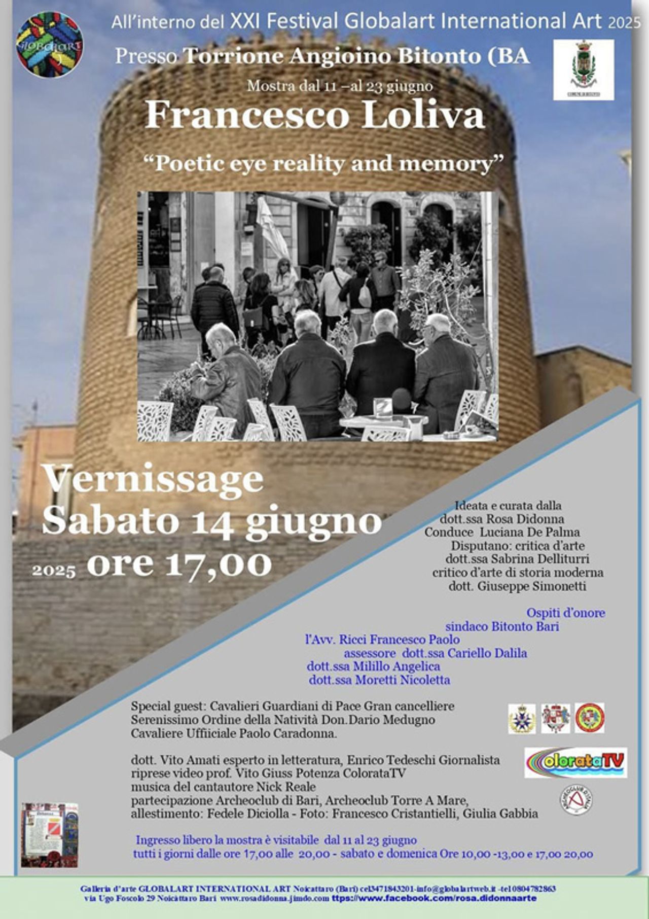 POETIC EYE REALITYAND MEMORY - BITONTO 2025