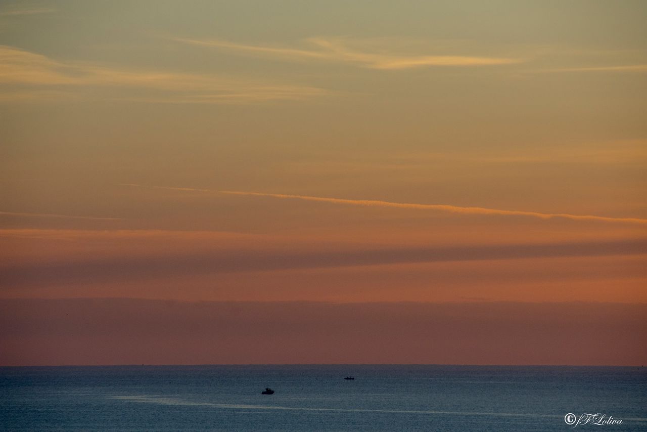 Barche all'alba