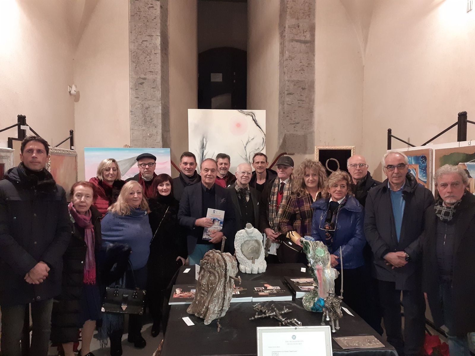 REALTA' INTERIORI NELL'ARTE CONTEMPORANEA - Castel Nuovo di Napoli Dal 4 al 12 gennaio 2020 — fotografia 14 di Francesco Loliva