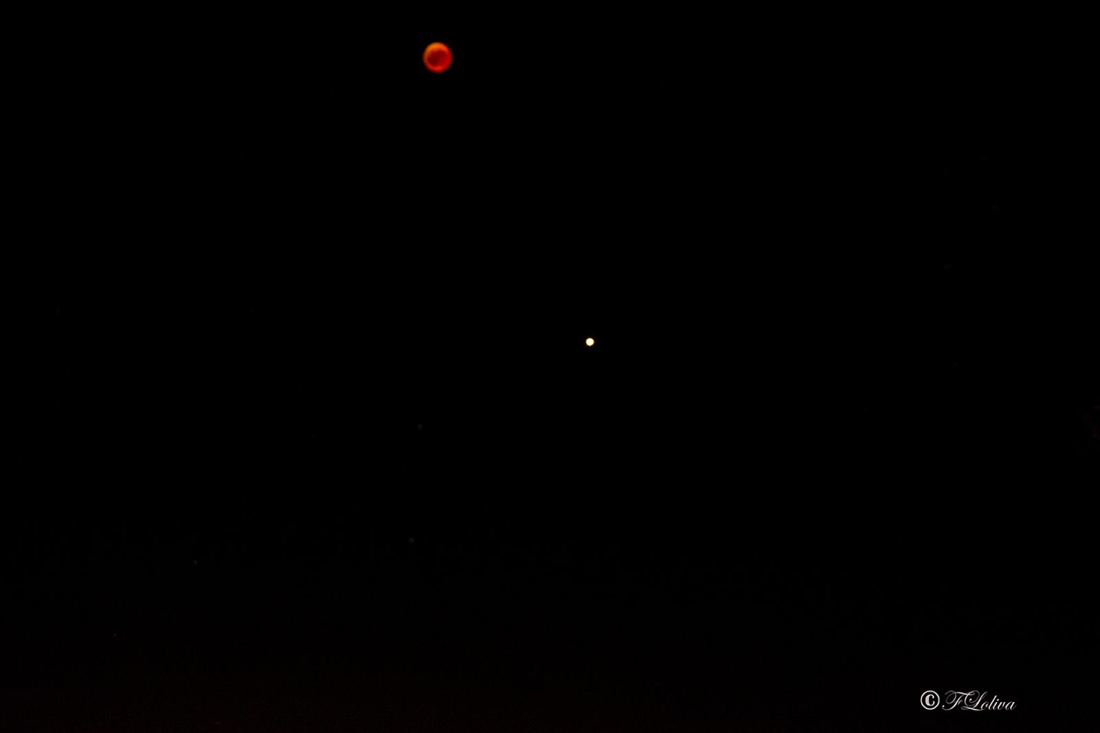 Eclissi totale di luna — fotografia 4 di Francesco Loliva