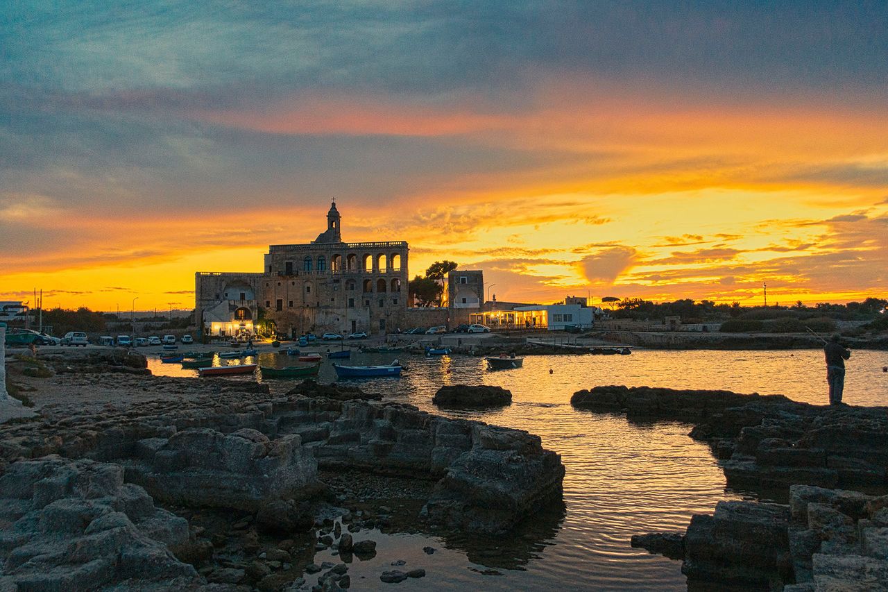 TRAMONTO c/o ABBAZIA SAN VITO- POLIGNANO A MARE