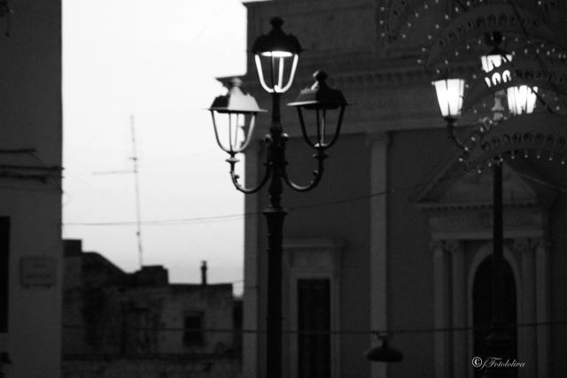 Lampioni B/W