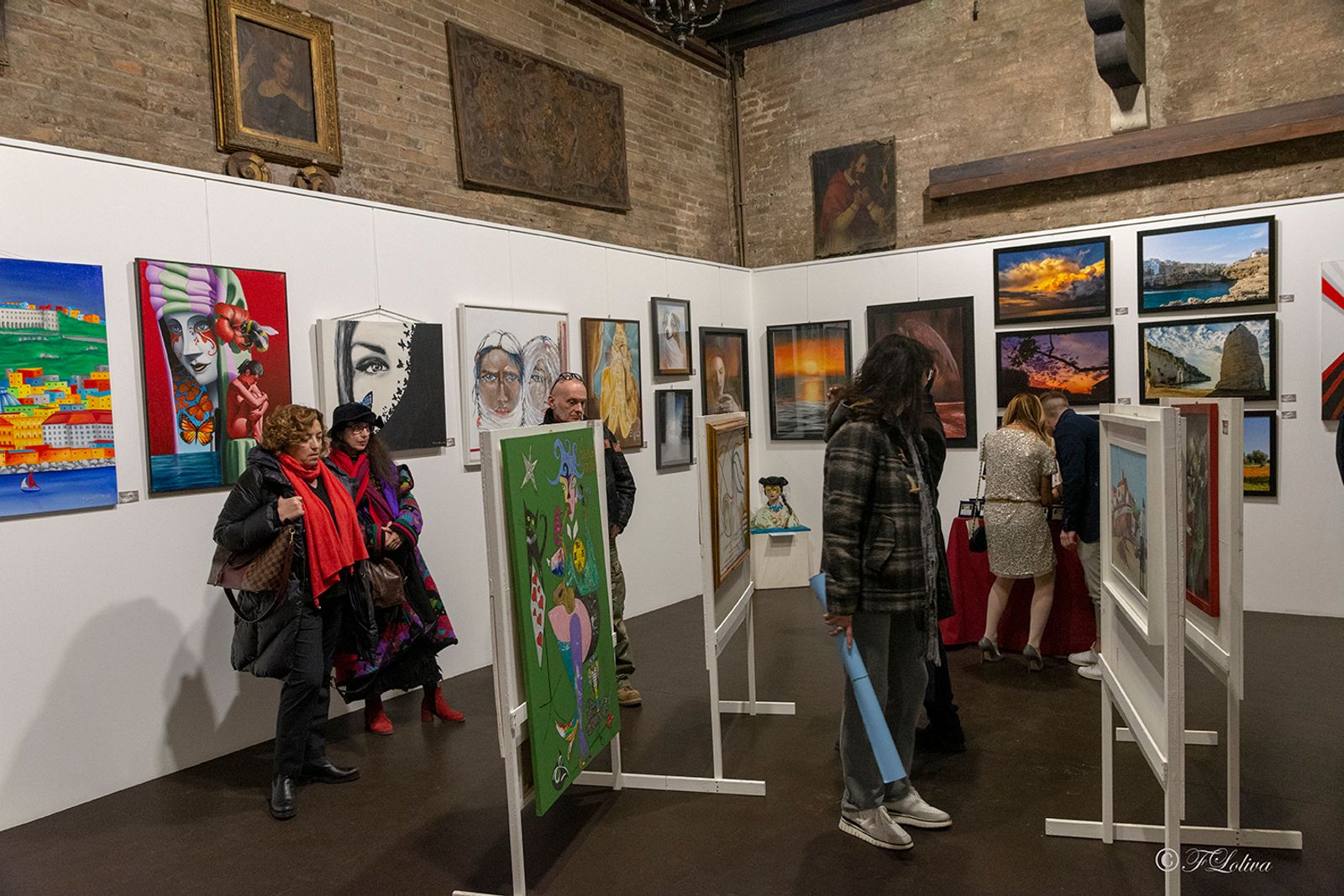 "PROTAGONISTI" Galleria San Vidal - VENEZIA 16 febbraio 2019 — fotografia 10 di Francesco Loliva