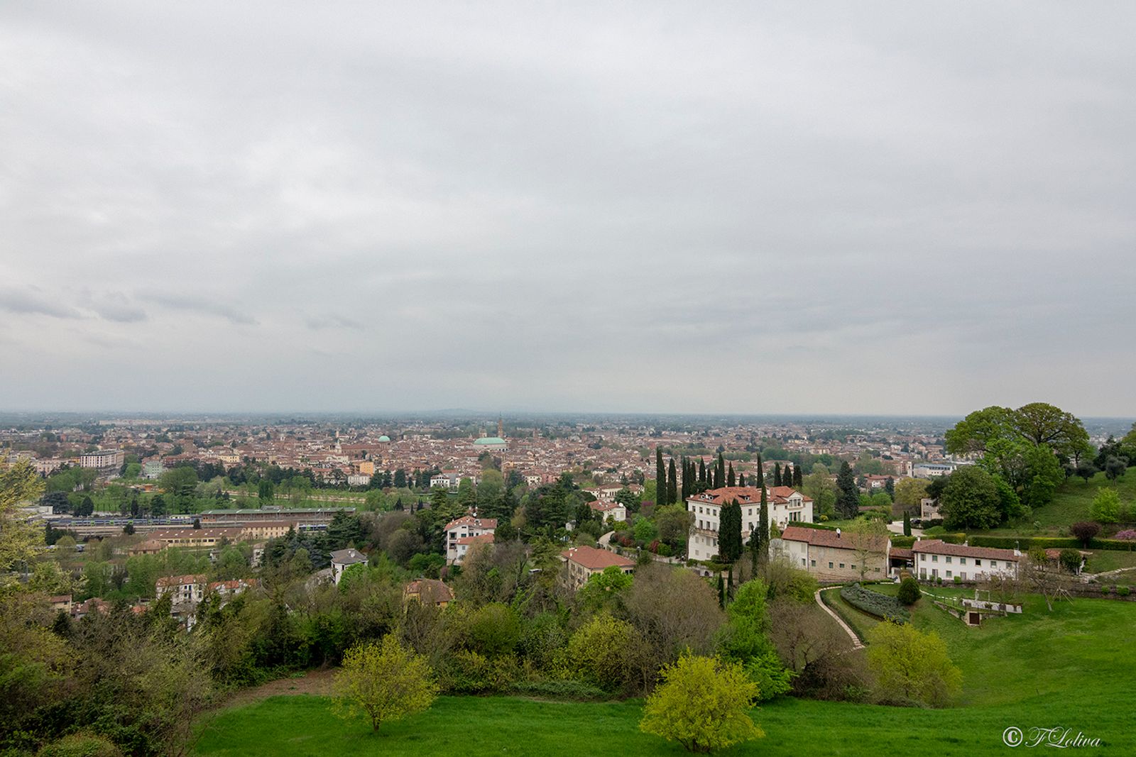 VEDUTA DI VICENZA DAL MONTE BERICO